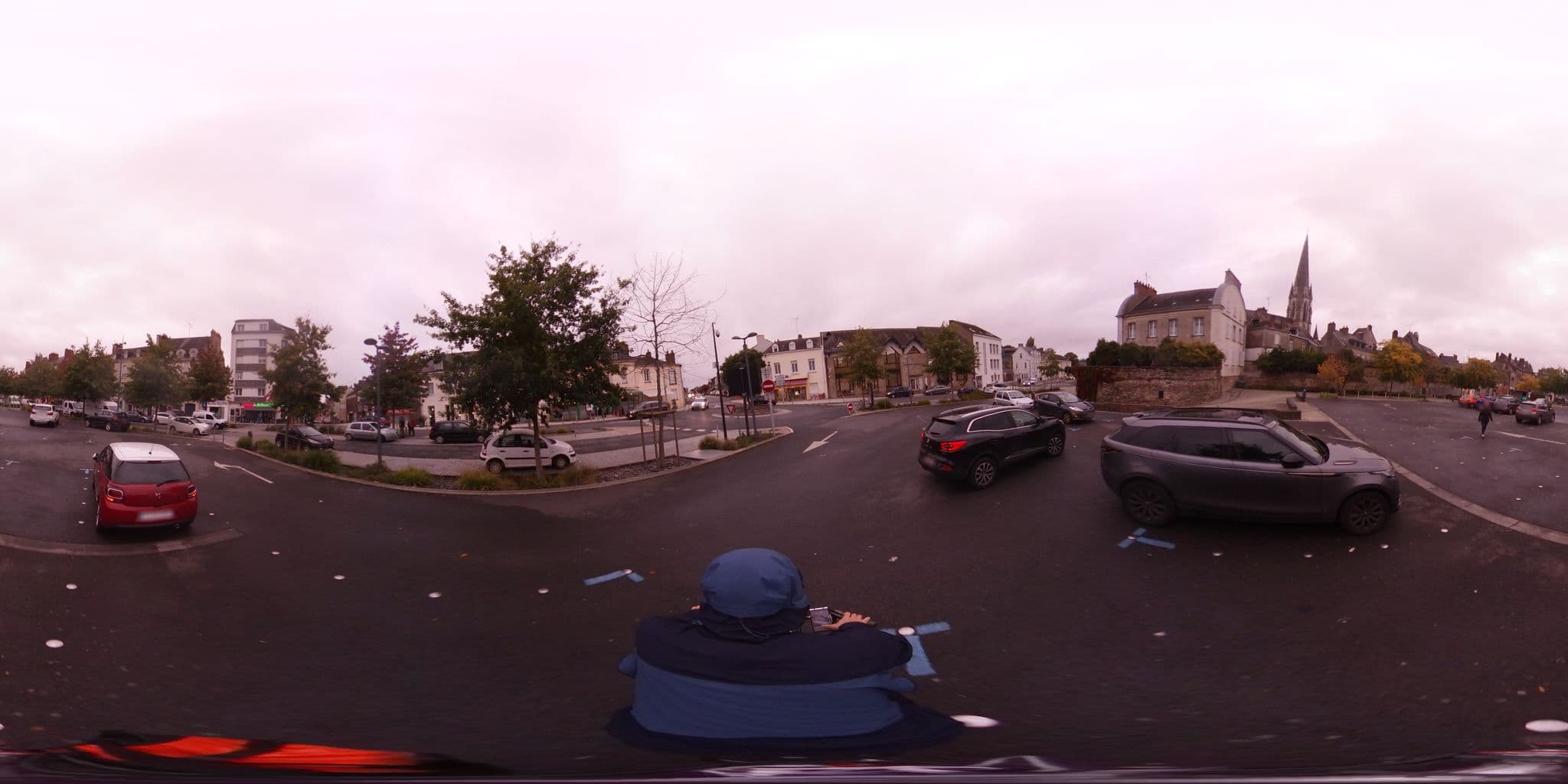 Street view near L'Auberge Bretonne, Châteaubriant — © c_mobilite (CC BY-SA · Mapillary)