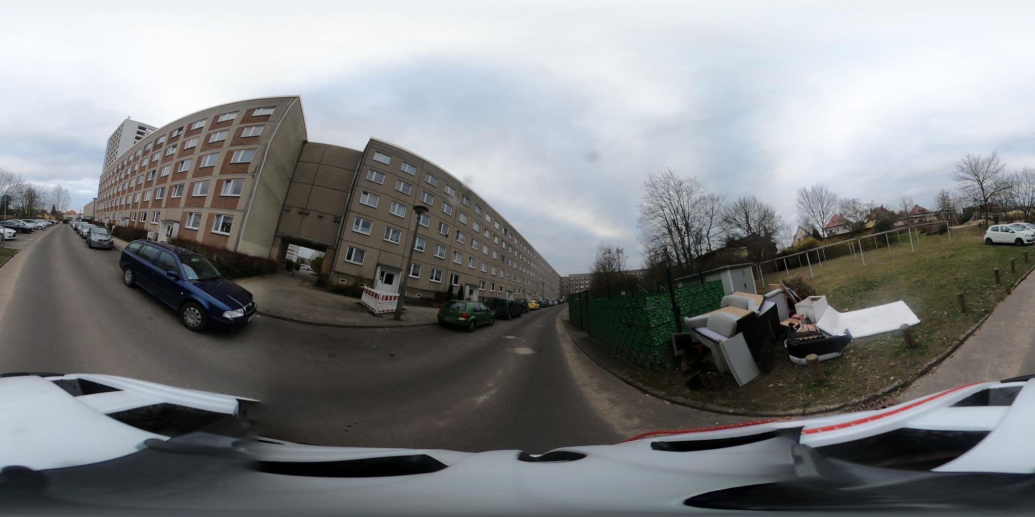 Street view near Gästewohnung Moskauer Str., Frankfurt (Oder) — © Oderradler (CC BY-SA · Mapillary)