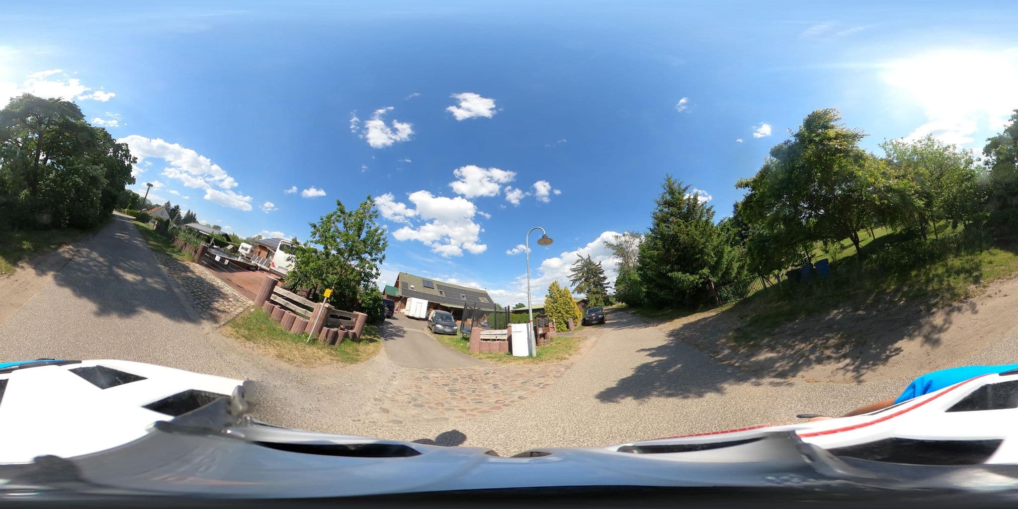 Street view near Fischereihof, Manschnow — © Oderradler (CC BY-SA · Mapillary)