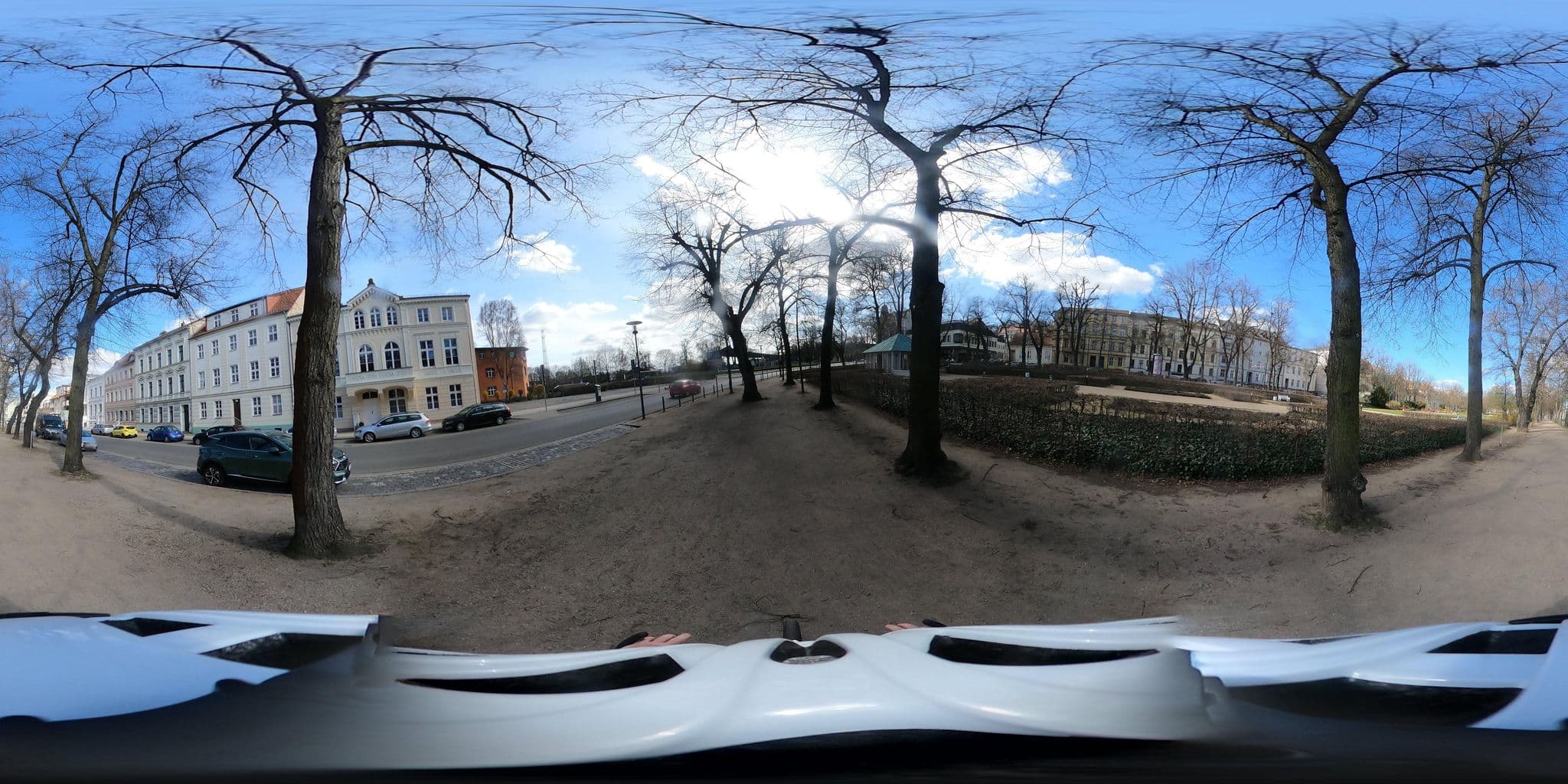 Street view near Ferienwohnung Frankfurt-Oder am Park im Zentrum, Frankfurt (Oder) — © Oderradler (CC BY-SA · Mapillary)