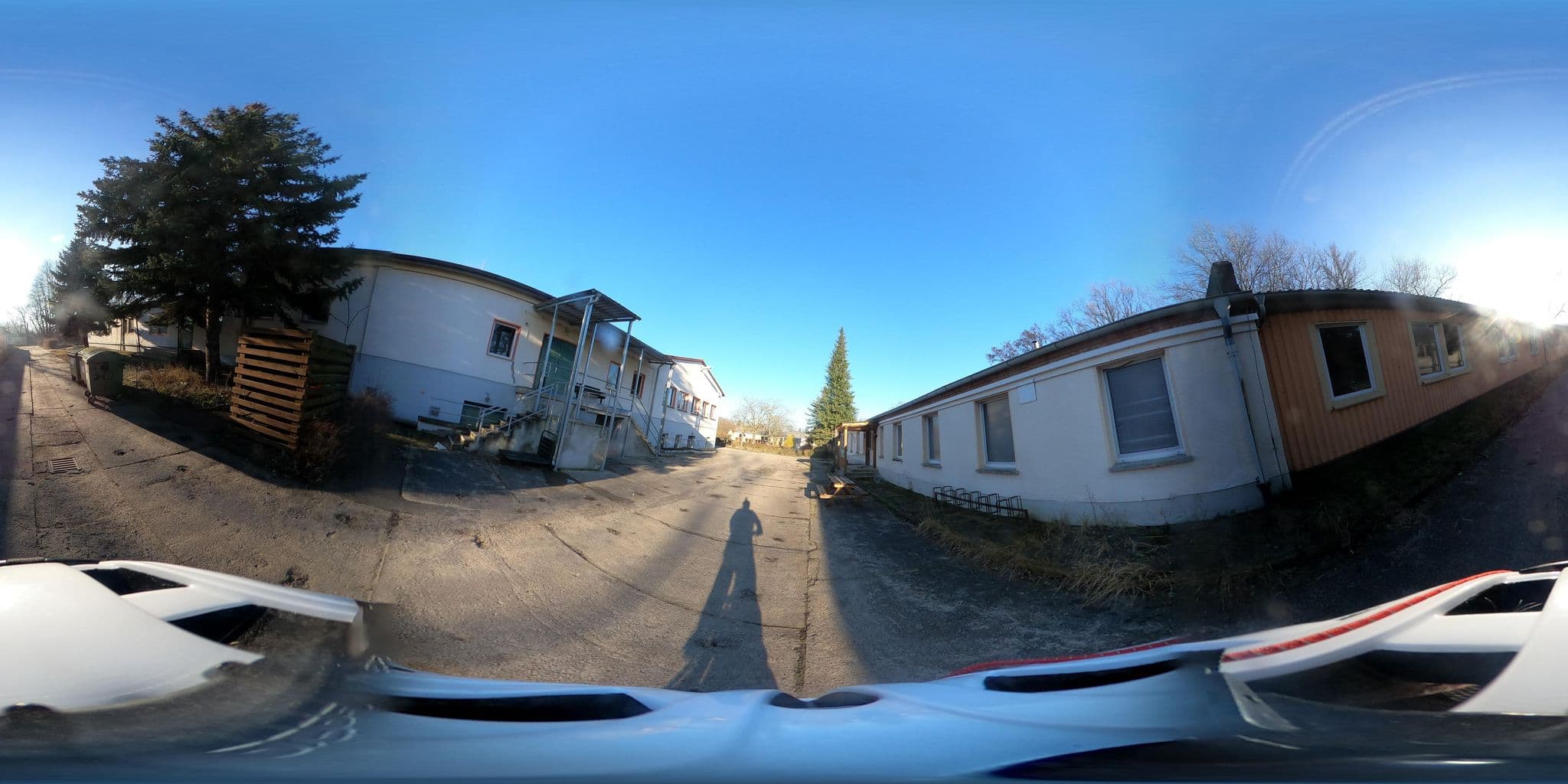Street view near Hostel "Am Hochseilgarten", Frankfurt (Oder) — © Oderradler (CC BY-SA · Mapillary)