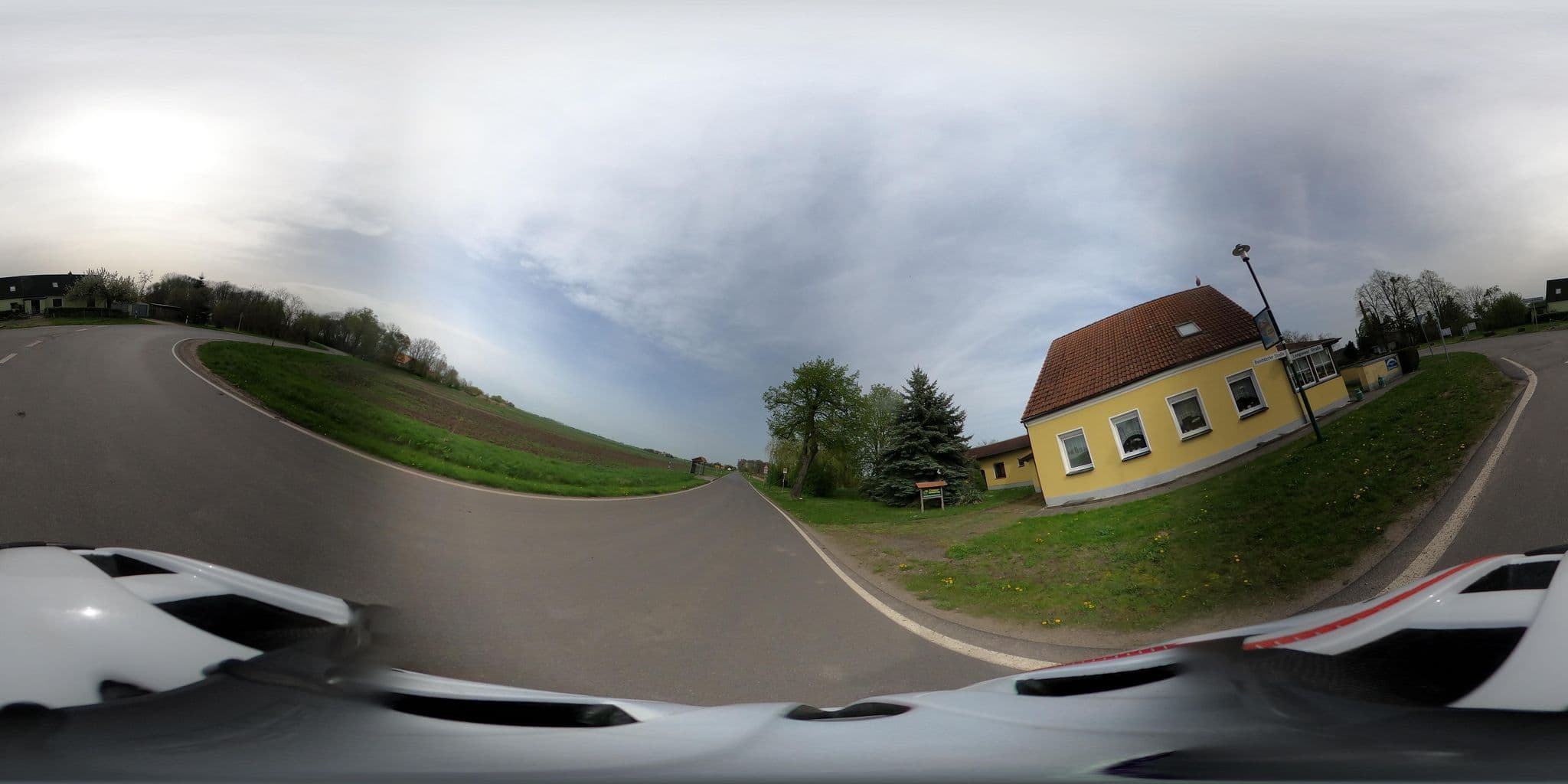 Street view near Hanke Hartmut Pension, Carola Pension, Seelow — © Oderradler (CC BY-SA · Mapillary)