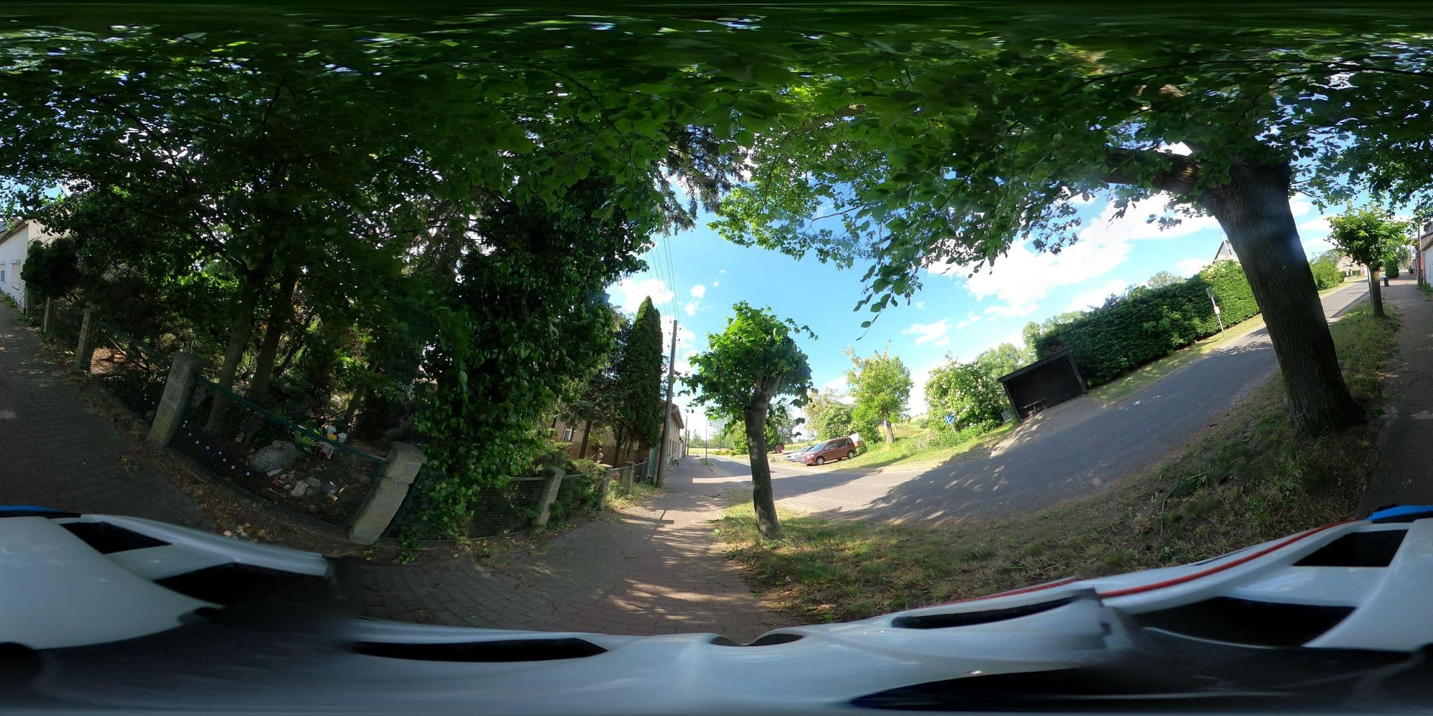 Street view near Antje Schiele, Manschnow — © Oderradler (CC BY-SA · Mapillary)