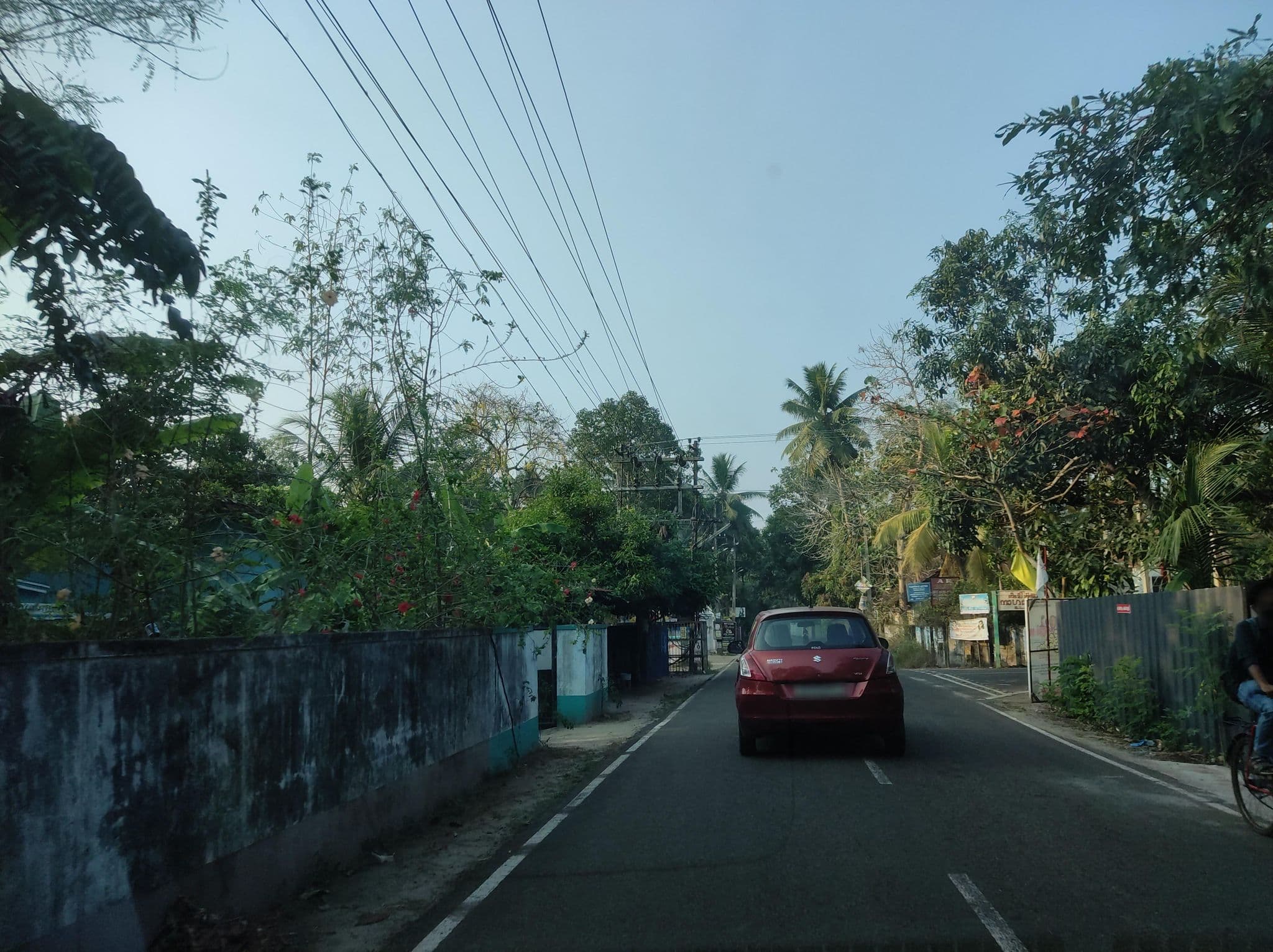 Street view near Palathra Heritage Mararikulam, Kalavoor — © V15 (CC BY-SA · Mapillary)