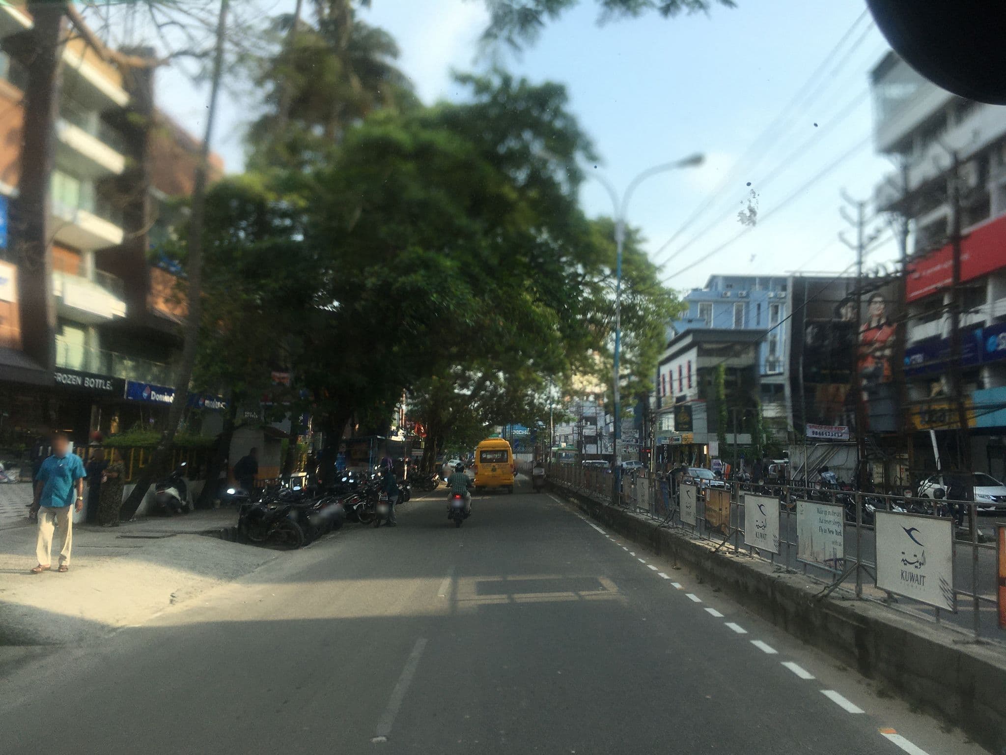 Street view near The Mercy Luxury Business Hotel, Kanayannur — © livableurbanism (CC BY-SA · Mapillary)