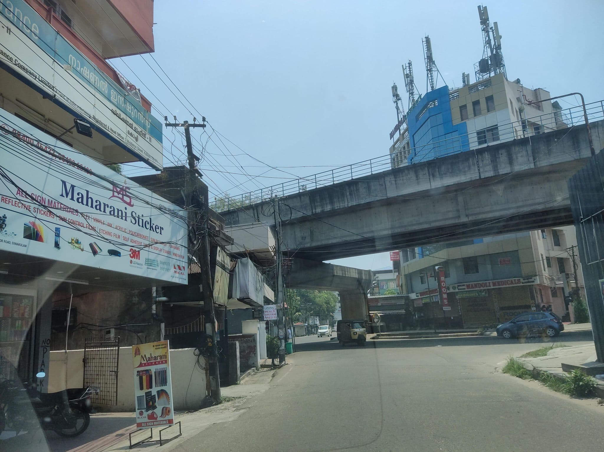 Street view near Mandoli Residency, Kanayannur — © V15 (CC BY-SA · Mapillary)