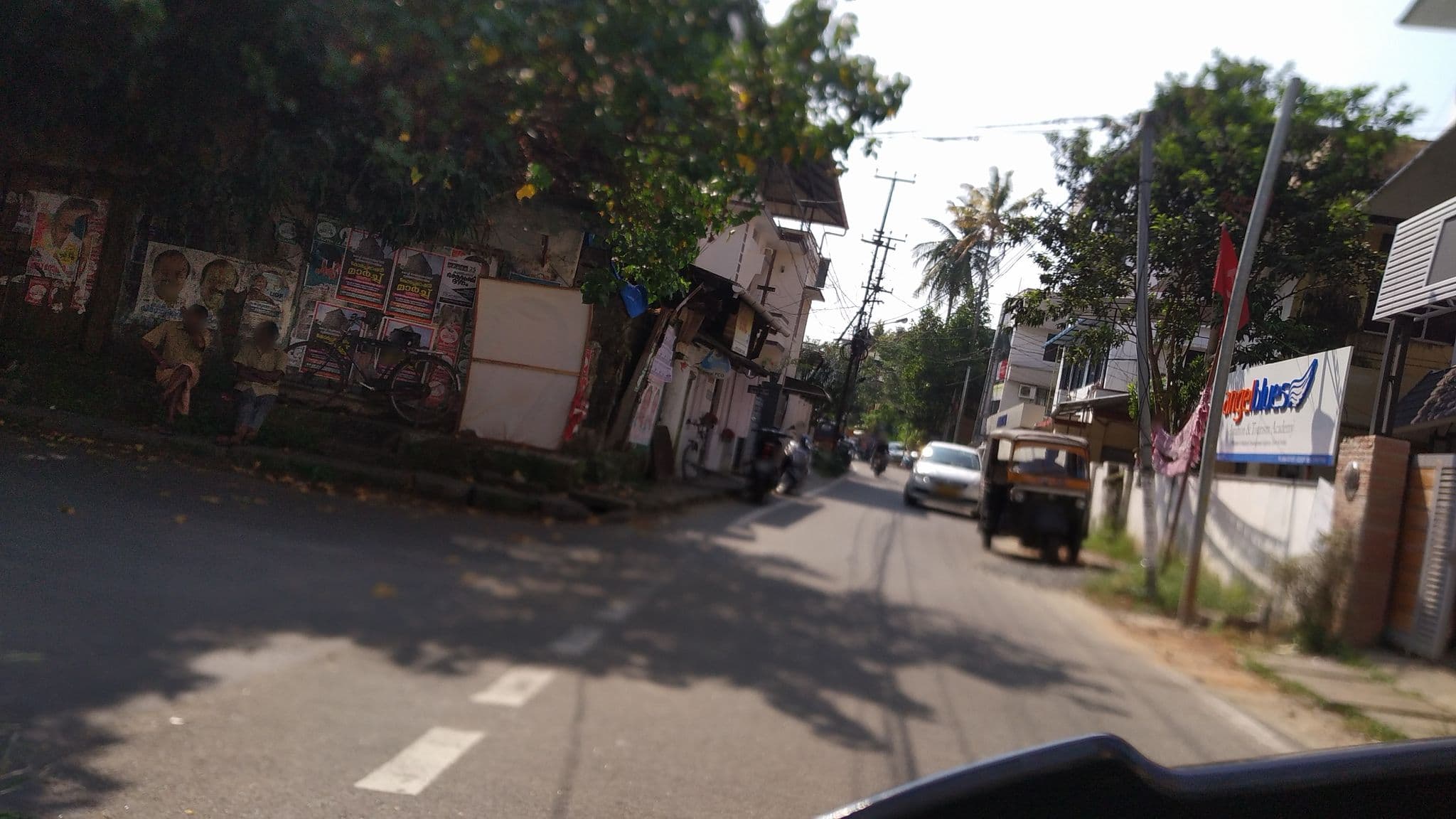 Street view near Green Land Residency, Kanayannur — © jothishbabu (CC BY-SA · Mapillary)