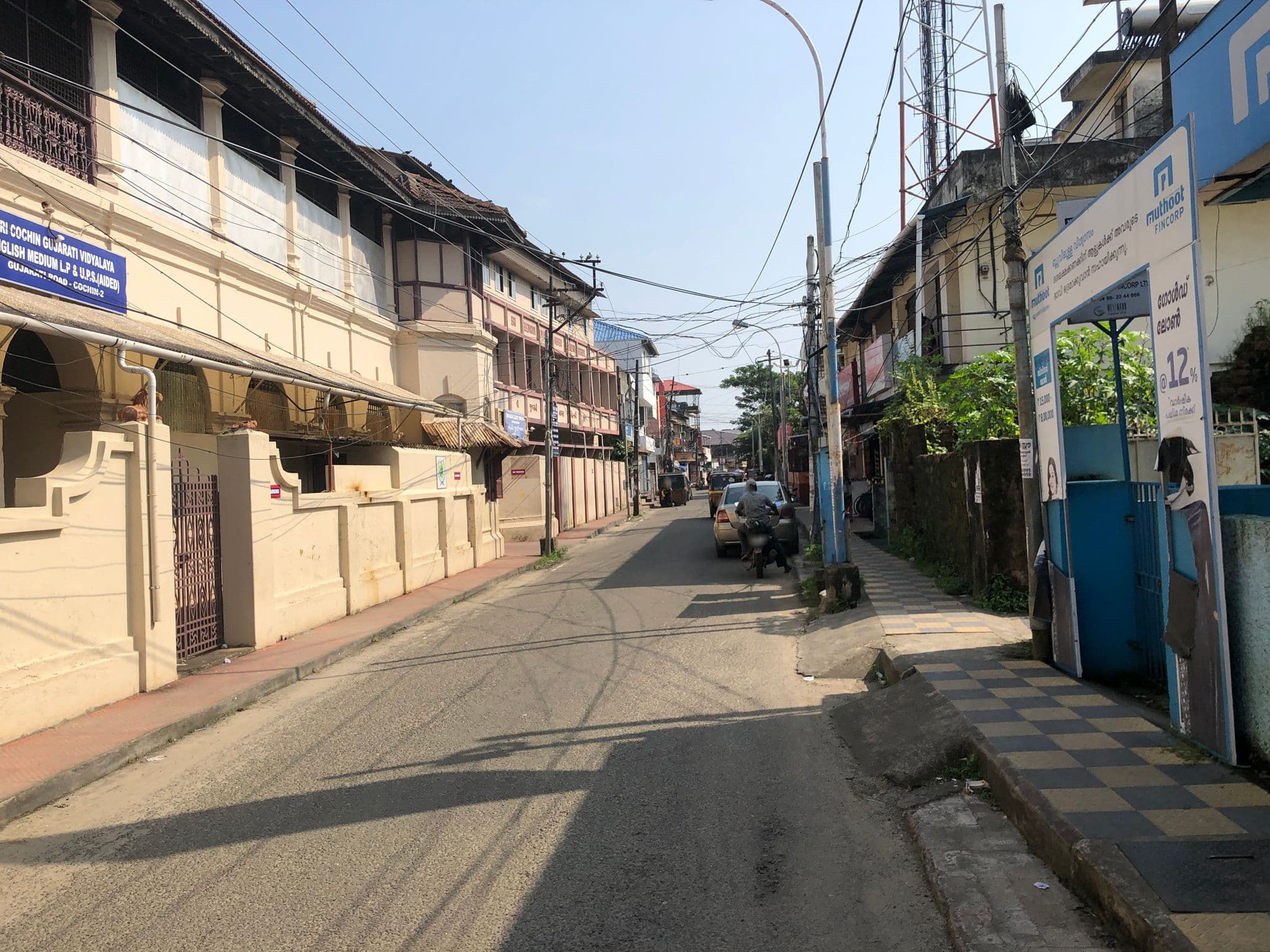 Street view near Palm Rivera Kochi, Vypīn — © krshibu (CC BY-SA · Mapillary)