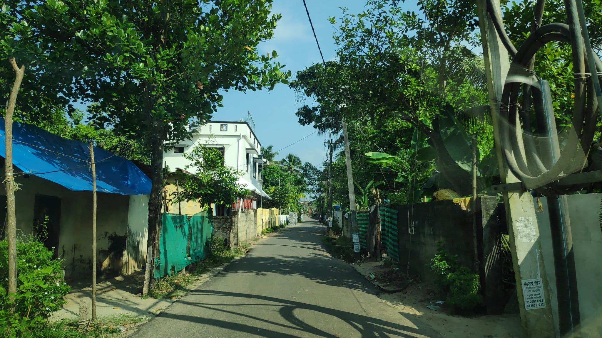 Street view near Vallikad Homestay, Alappuzha — © V15 (CC BY-SA · Mapillary)