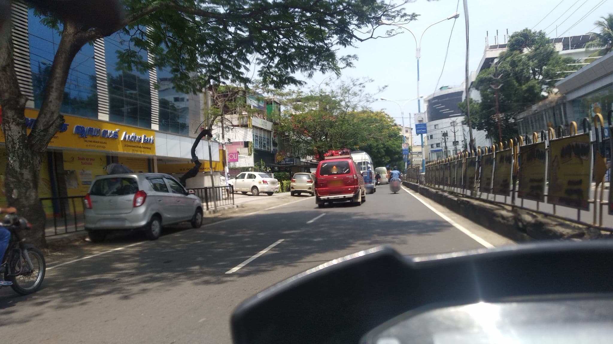 Street view near Excellency Hotel Kochi, Kanayannur — © jothishbabu (CC BY-SA · Mapillary)