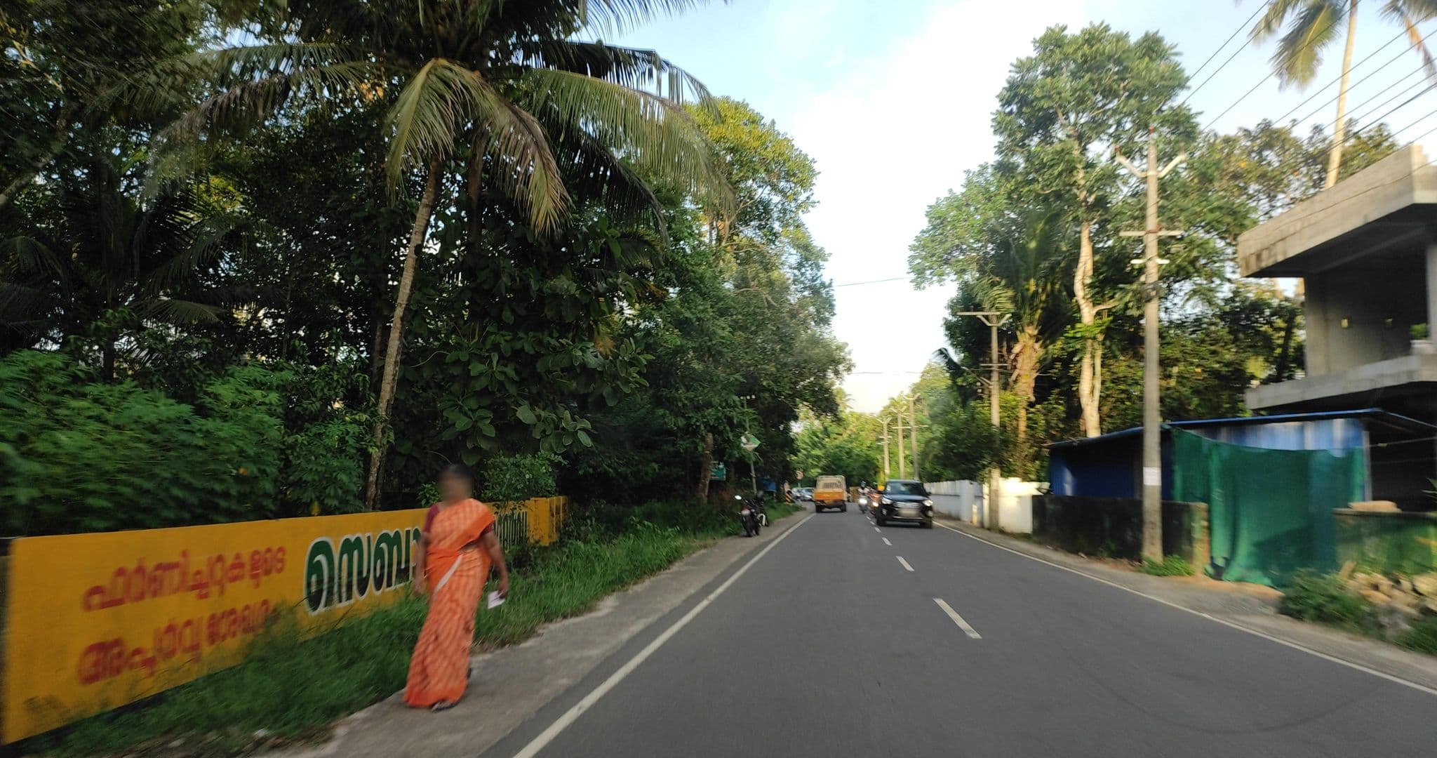 Street view near Casa del Fauno Boutique Backwater Homestay, Muhamma — © V15 (CC BY-SA · Mapillary)