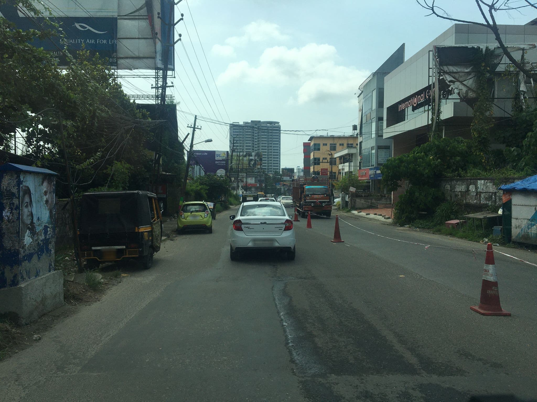 Street view near White Residency, Vazhakkala — © livableurbanism (CC BY-SA · Mapillary)