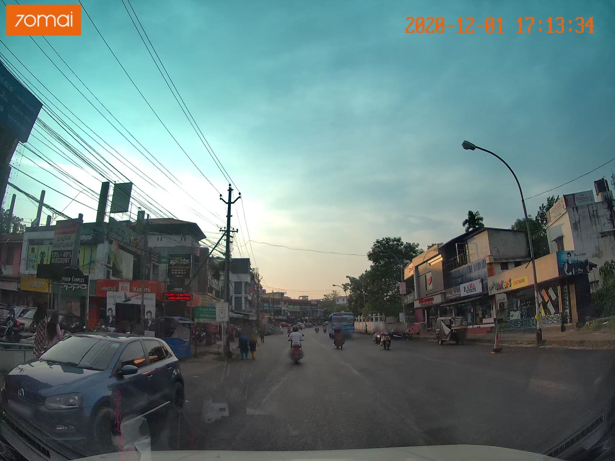 Street view near Hotel Kabani International., Mūvattupula — © johnichan (CC BY-SA · Mapillary)
