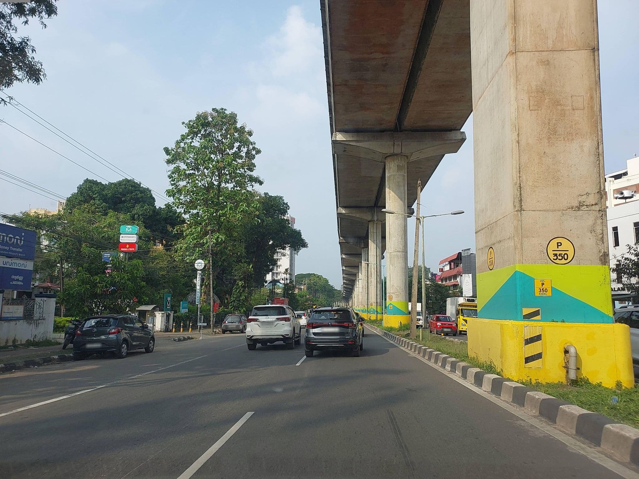 Street view near Metro View Residency, Kalamassery — © V15 (CC BY-SA · Mapillary)