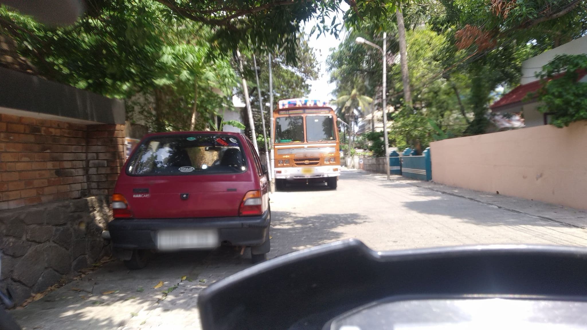 Street view near Hotel Revathi, Kanayannur — © jothishbabu (CC BY-SA · Mapillary)