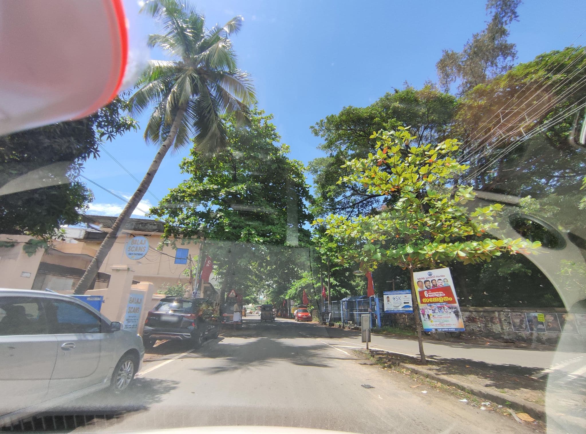 Street view near Hotel Greenland, Thiruvananthapuram — © V15 (CC BY-SA · Mapillary)