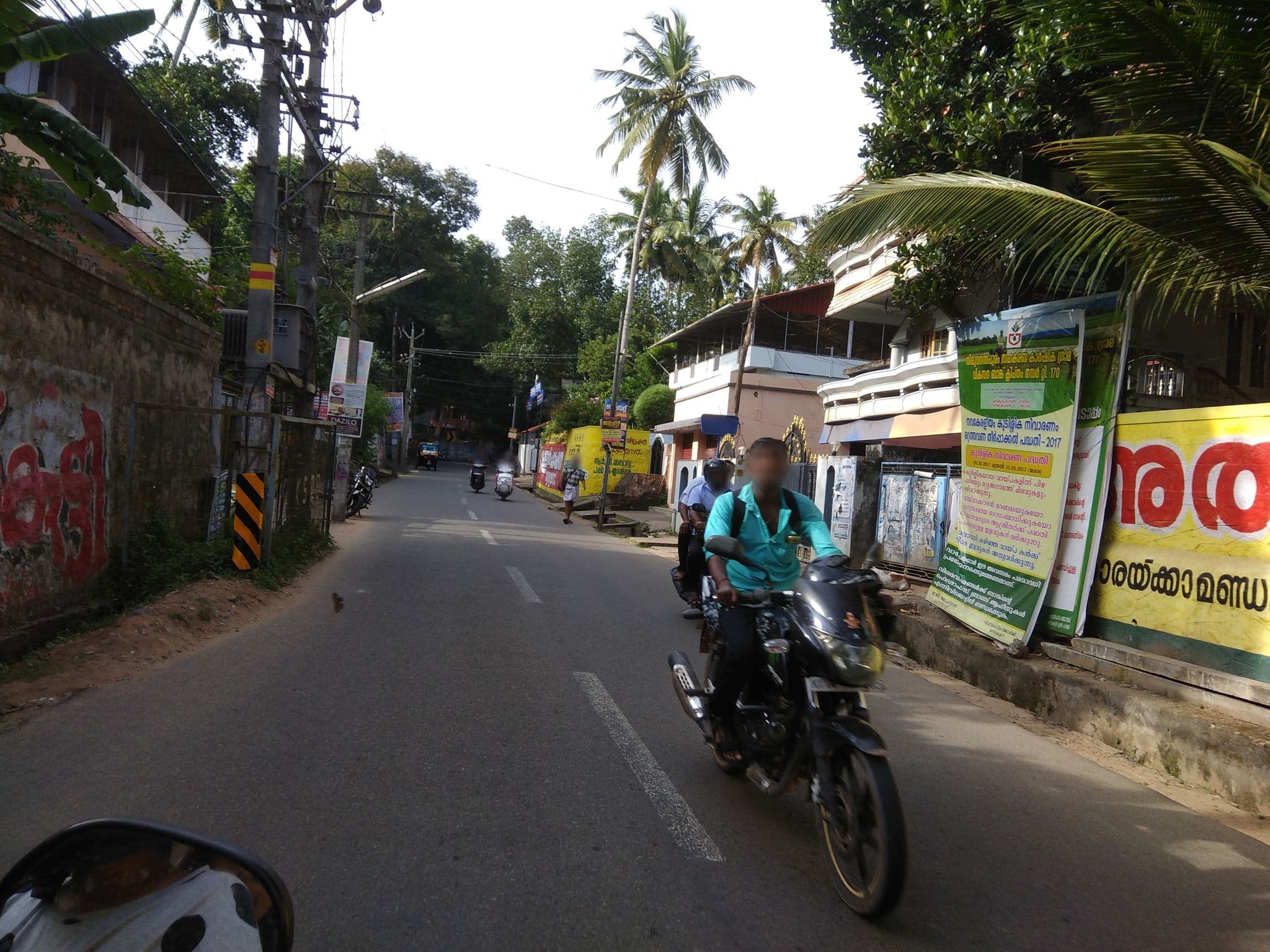 Street view near Heavenly Homestay Vellayani, Pallichal — © manojkmohan (CC BY-SA · Mapillary)
