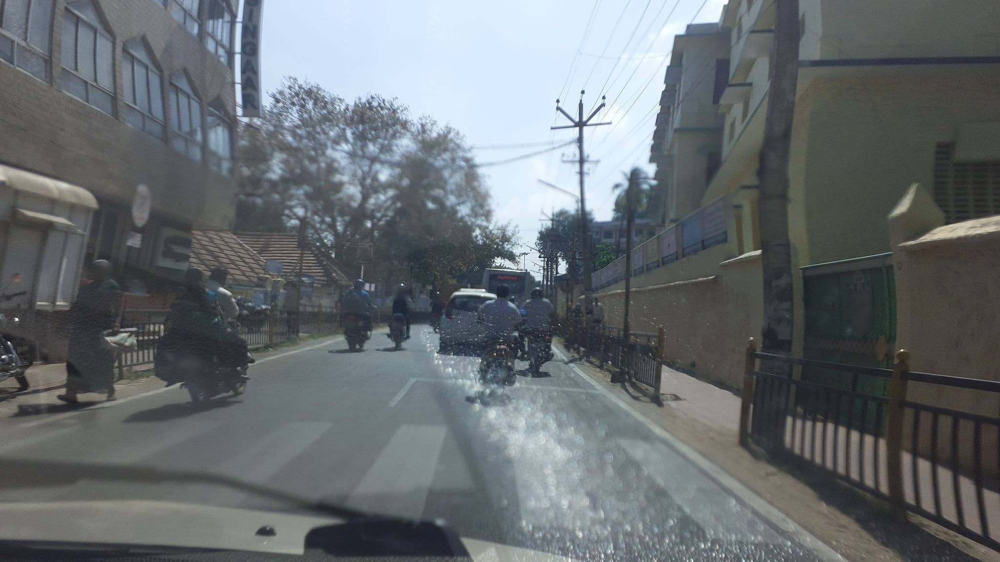 Street view near Hotel Singaar, Nāgercoil — © michaelraj (CC BY-SA · Mapillary)