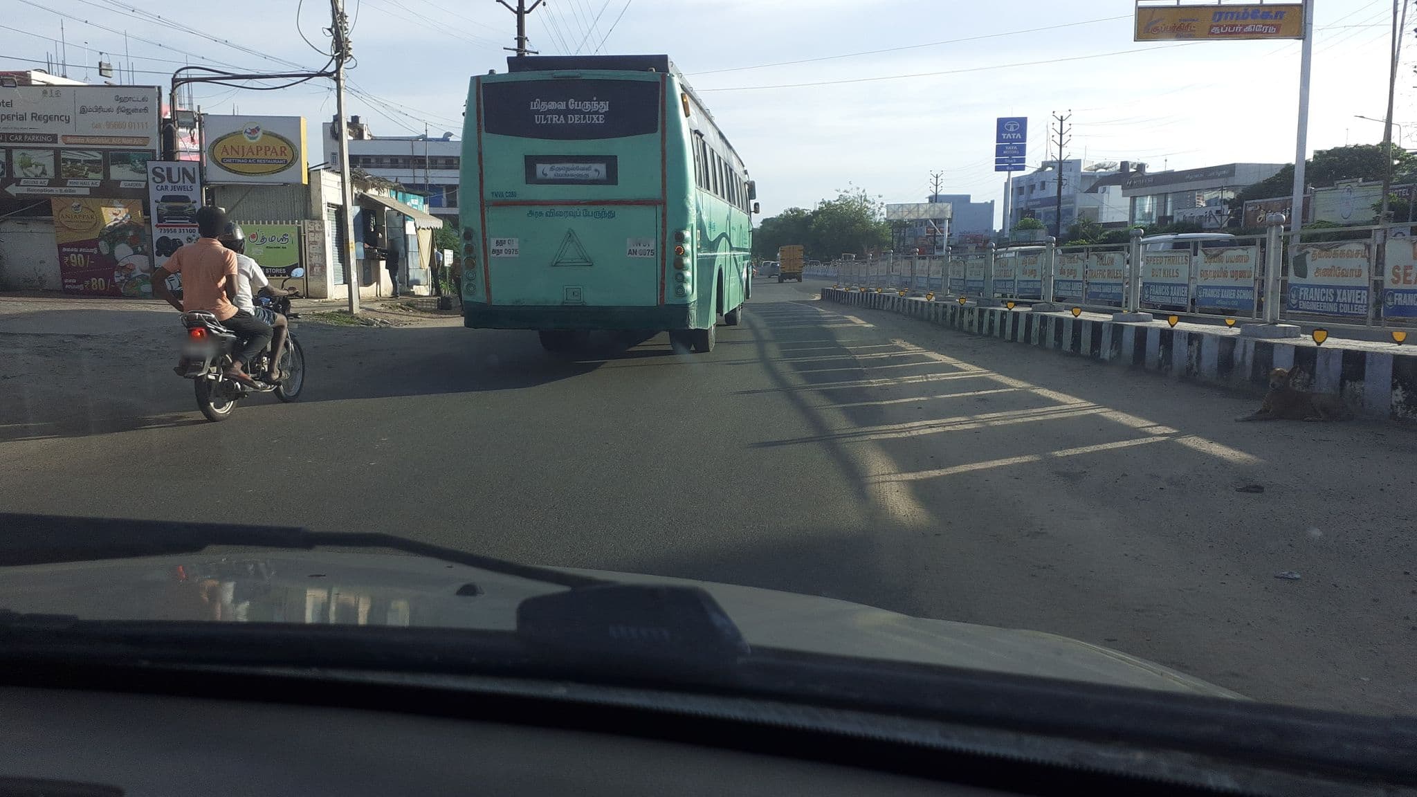 Street view near Hotel Imperial Regency, Tirunelveli — © michaelraj (CC BY-SA · Mapillary)