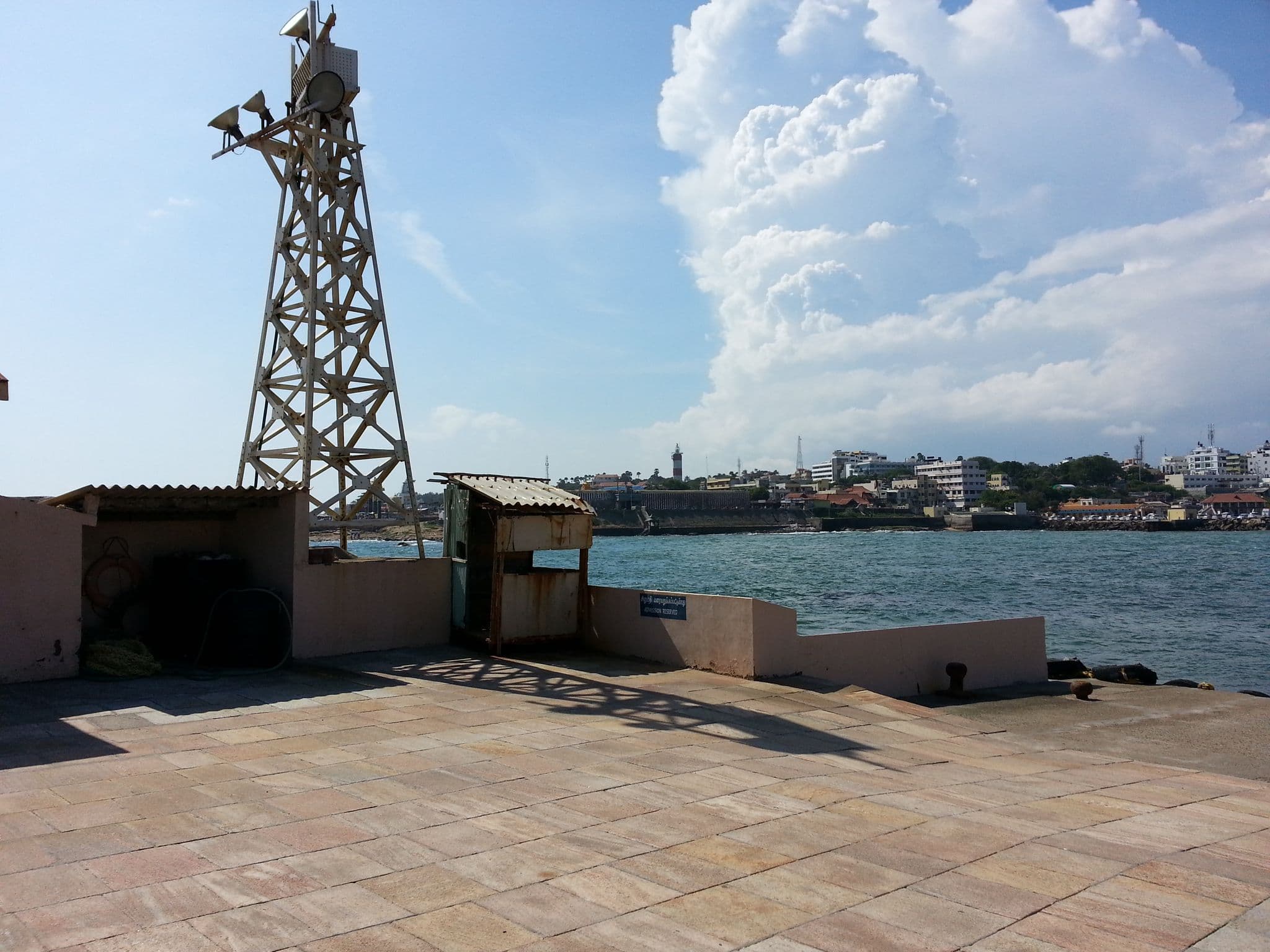 Street view near Hotel Sealand, Kanniyākumāri — © aloksharma (CC BY-SA · Mapillary)