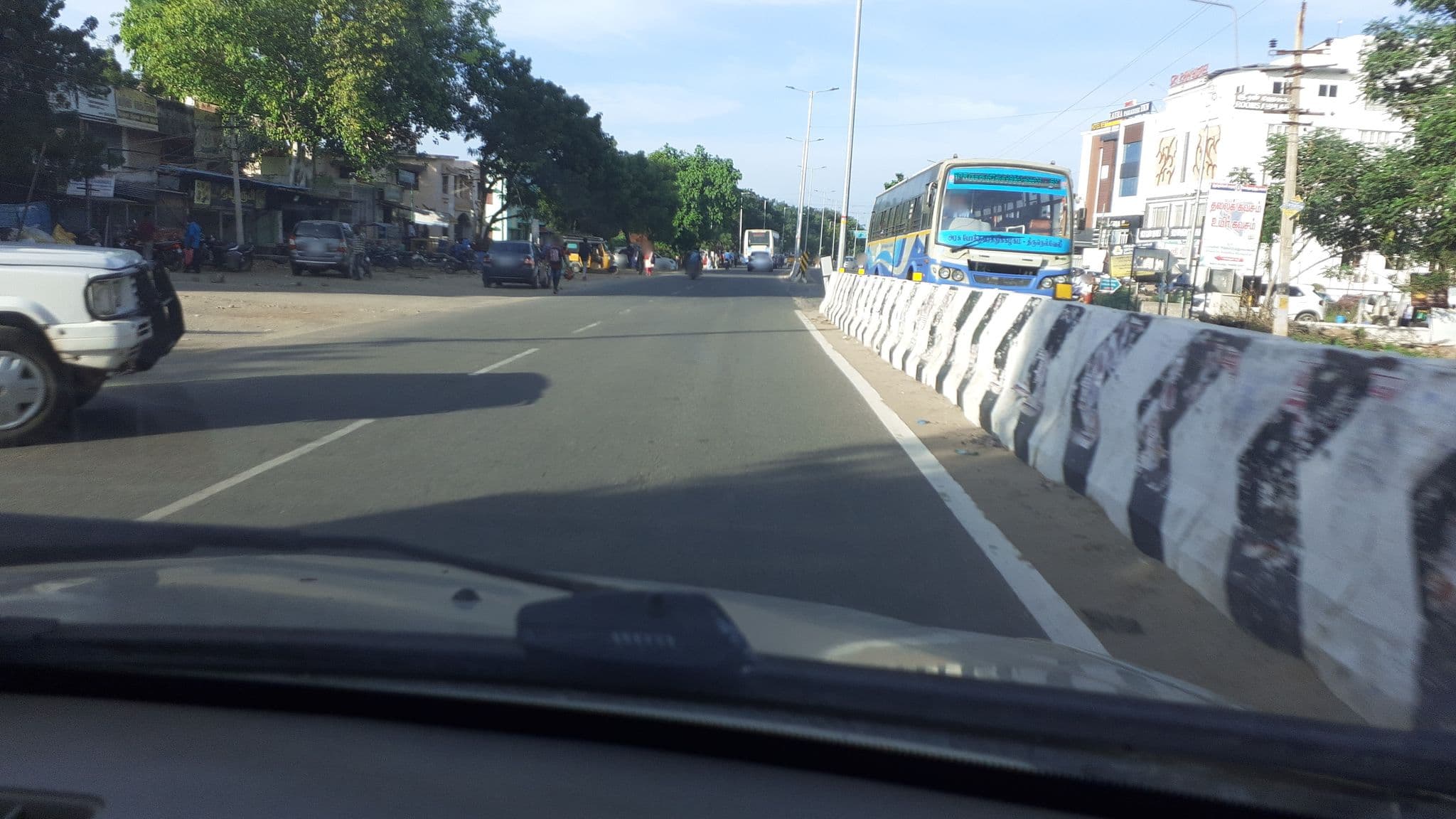 Street view near Hotel Palmyra Grand Suite, Tirunelveli — © michaelraj (CC BY-SA · Mapillary)