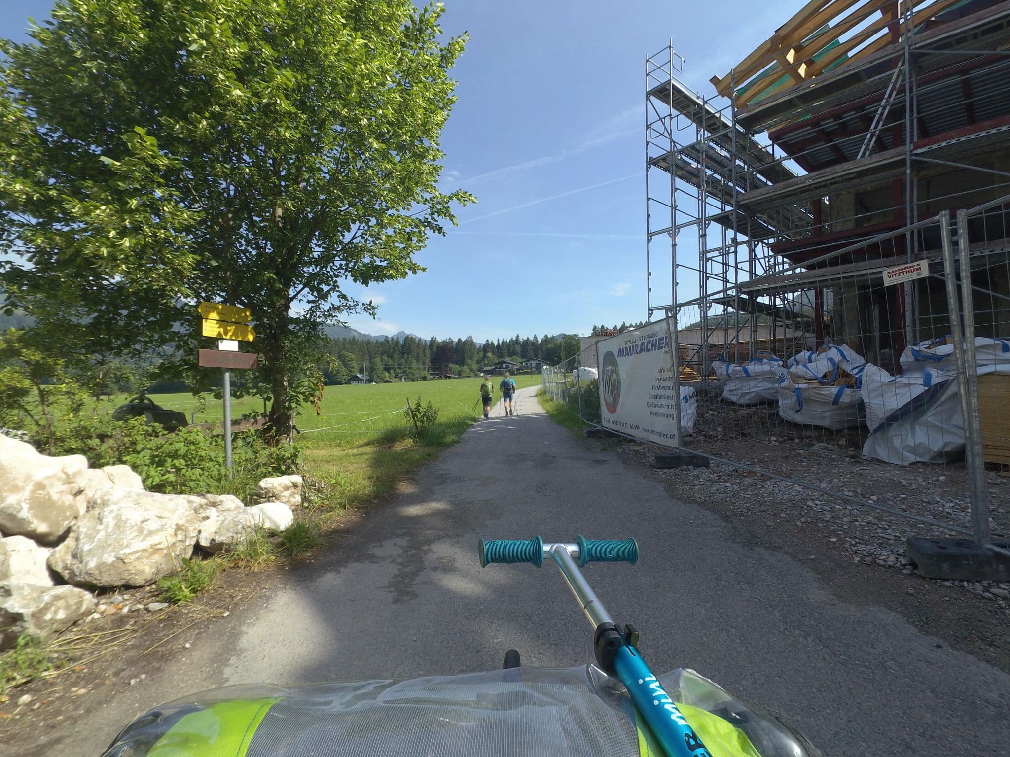 Street view near Oxygem, Lofer — © schermy_at (CC BY-SA · Mapillary)