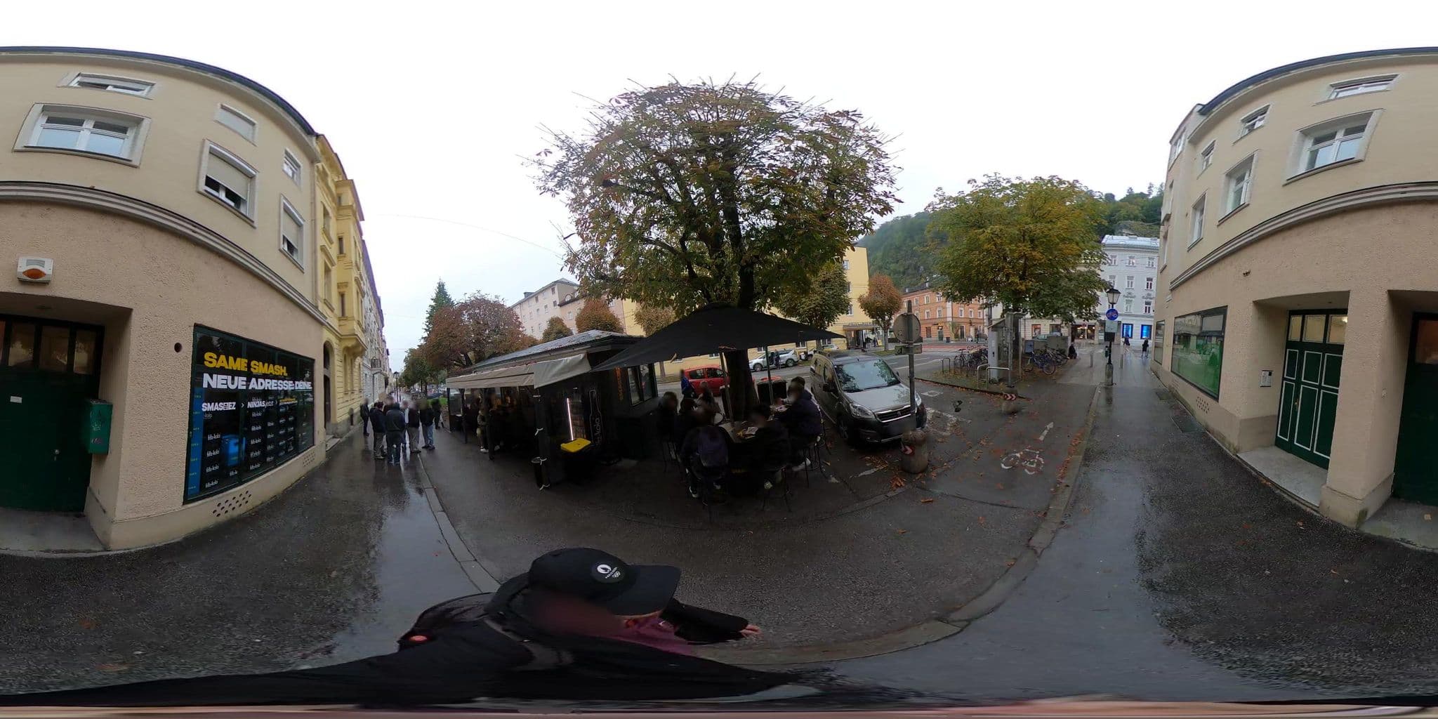 Street view near Hofwirt, Salzburg — © consens_verkehrsplanung (CC BY-SA · Mapillary)