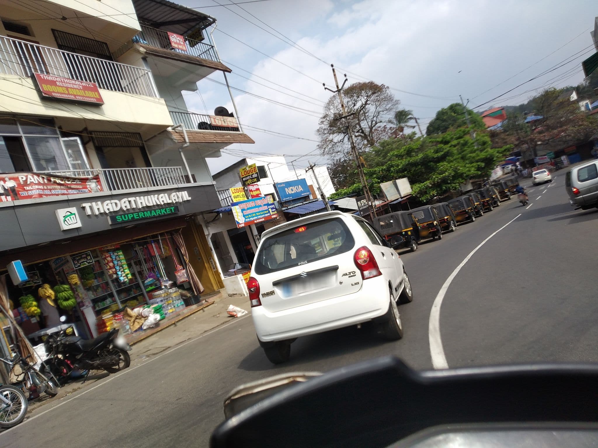 Street view near Thadathukalayil Residency, Cumbum — © jothishbabu (CC BY-SA · Mapillary)