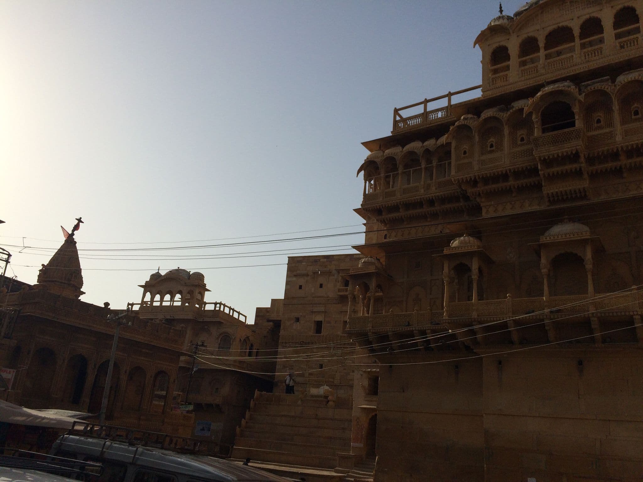 Street view near WelcomHeritage Mandir Palace, Jaisalmer — © shravan91 (CC BY-SA · Mapillary)
