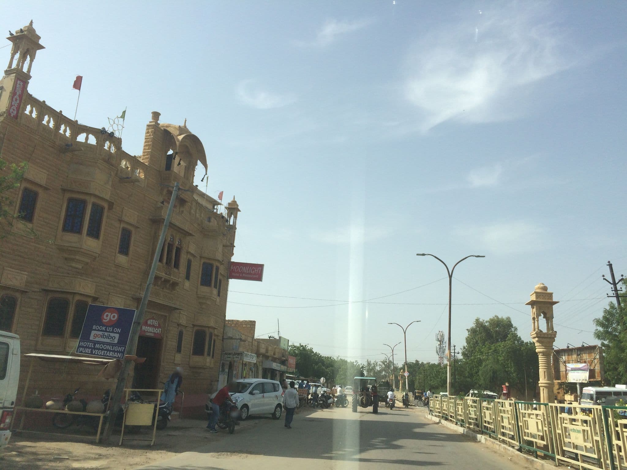 Street view near Hotel Moomal, Jaisalmer — © shravan91 (CC BY-SA · Mapillary)