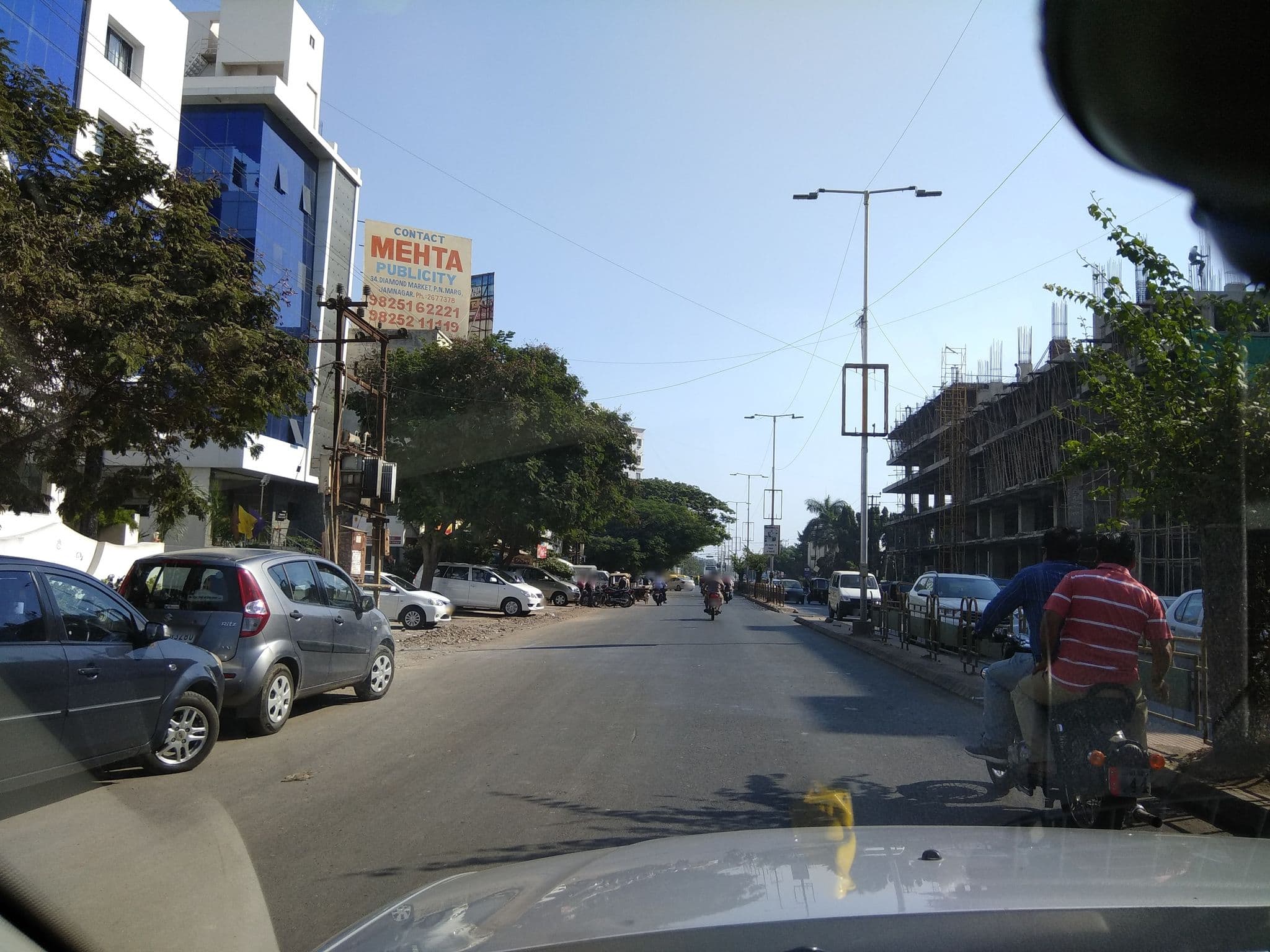 Street view near The Grand Bansi, Jamnagar — © masuria (CC BY-SA · Mapillary)