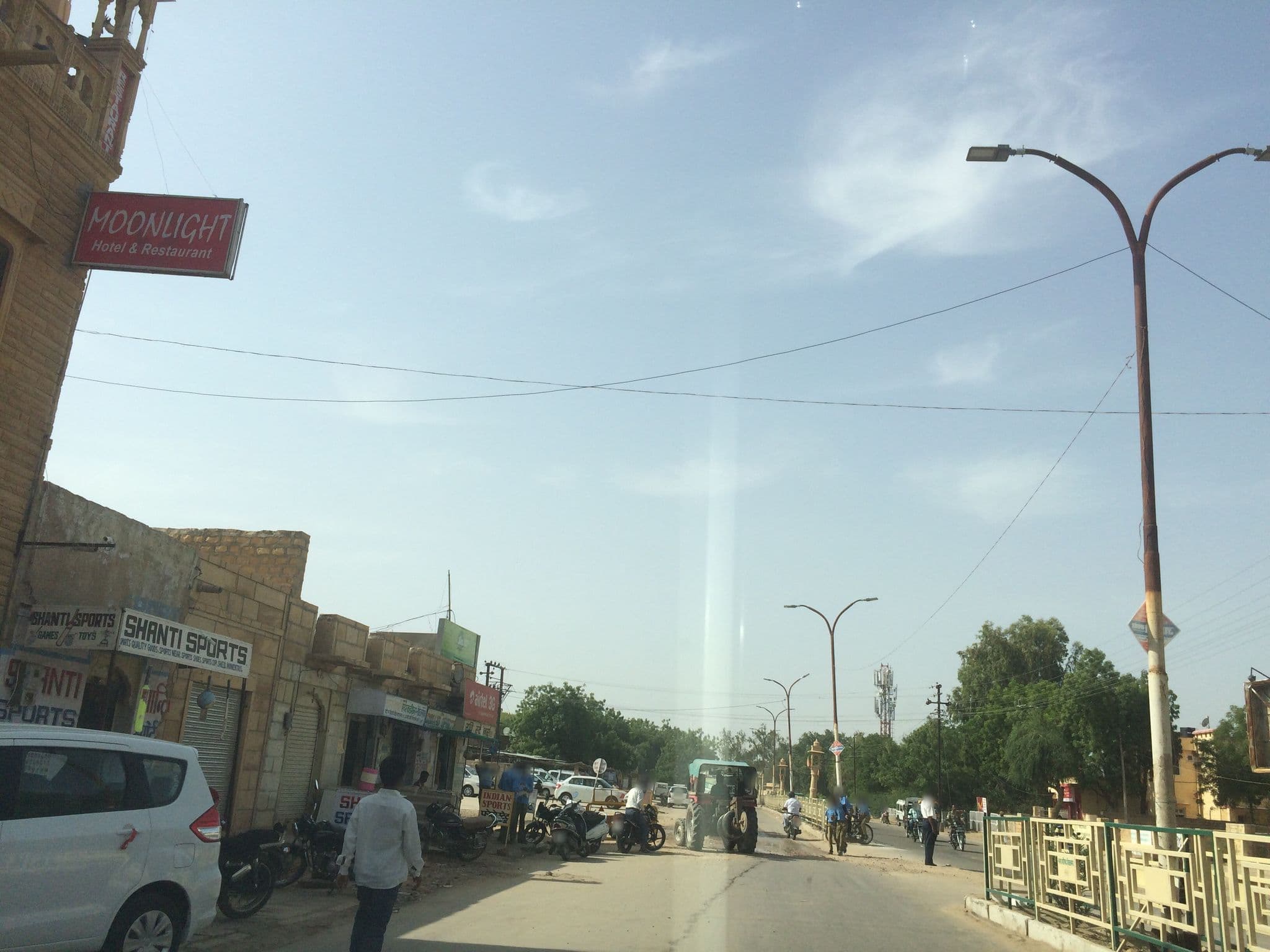 Street view near Prem Baba Cafe And Hotel, Jaisalmer — © shravan91 (CC BY-SA · Mapillary)