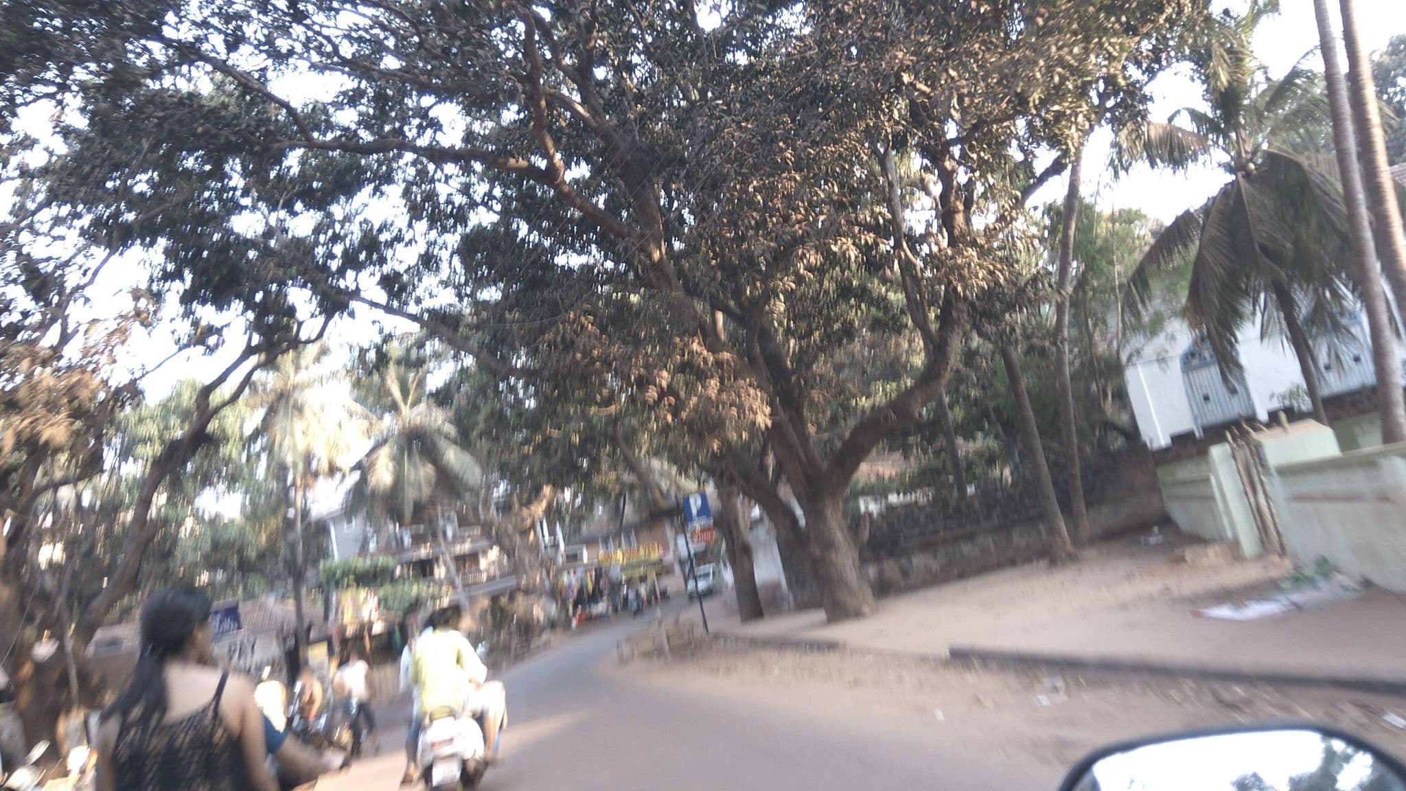 Street view near Baga Hideout Resort, Baga — © natarajakaveeti (CC BY-SA · Mapillary)