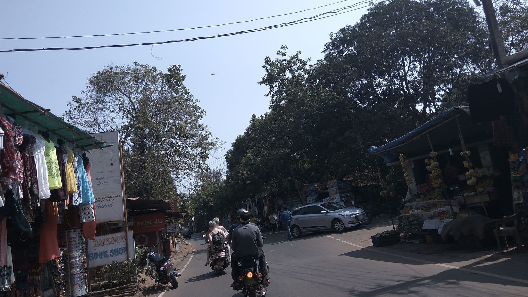 Street view near Sunshine Homely Studio Near Vagator, Goa, Vagator — © natarajakaveeti (CC BY-SA · Mapillary)