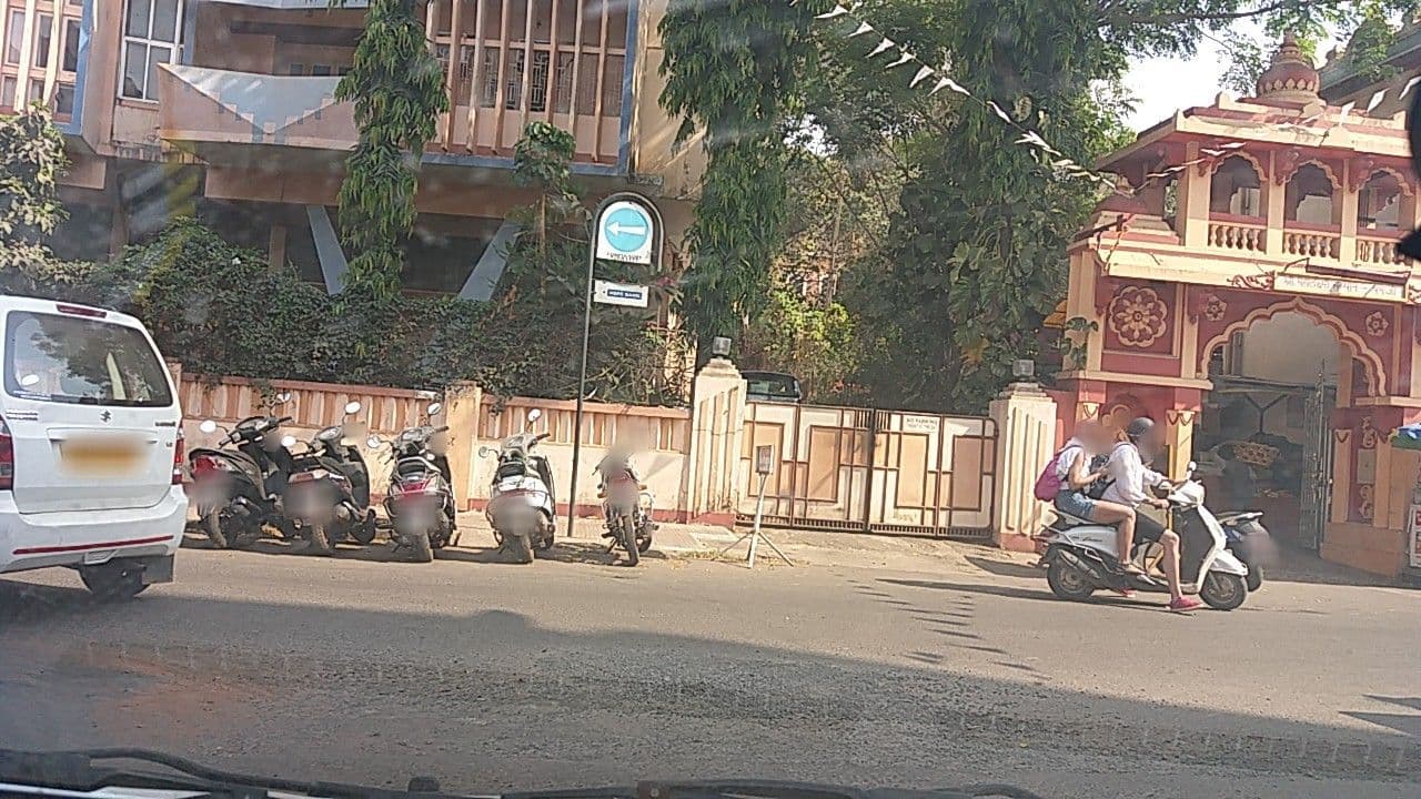 Street view near Virashree Hotel, Panjim — © rdlf19051985 (CC BY-SA · Mapillary)