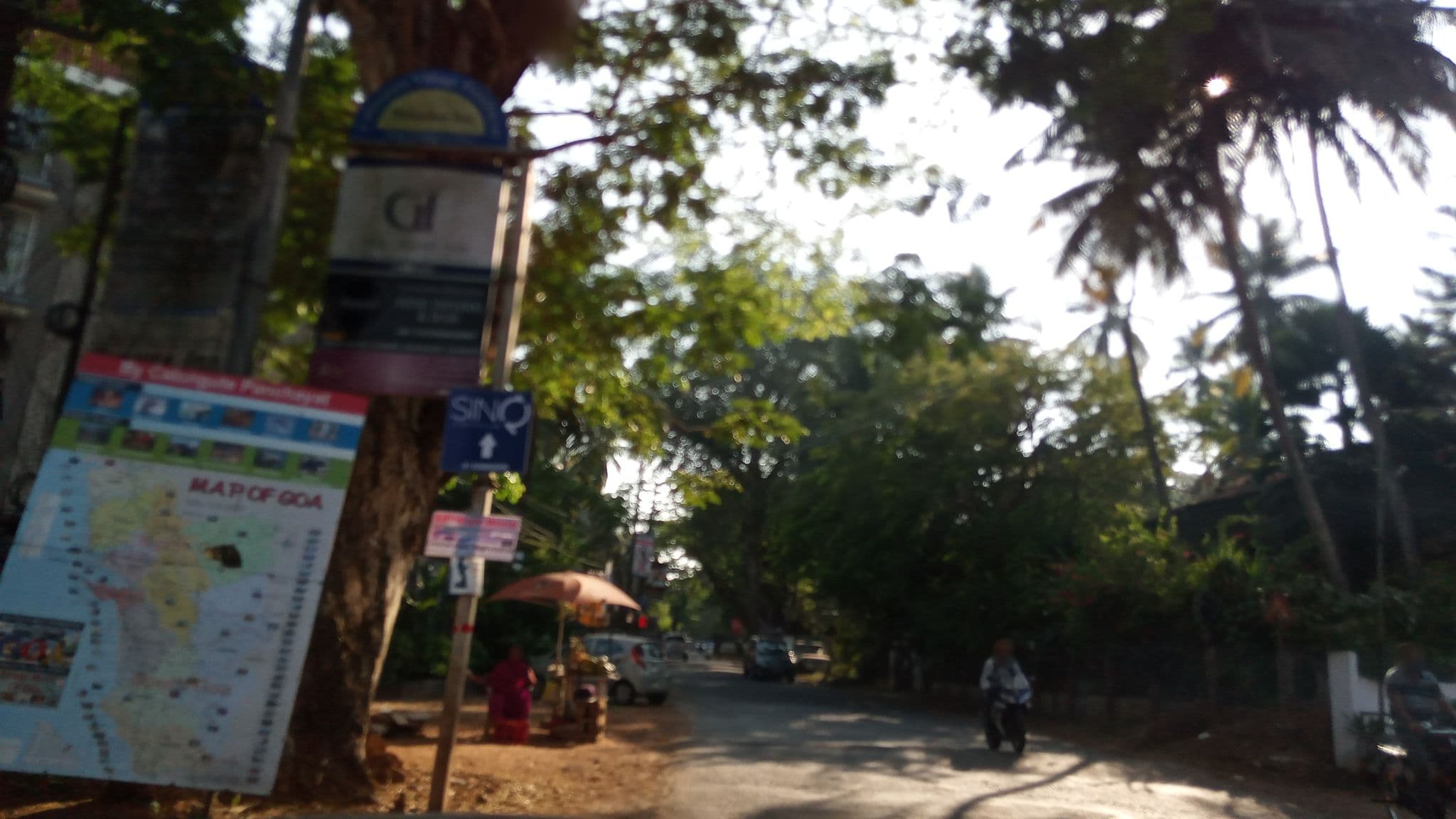 Street view near Red Thread Calangute, Calangute — © pradeepbv (CC BY-SA · Mapillary)