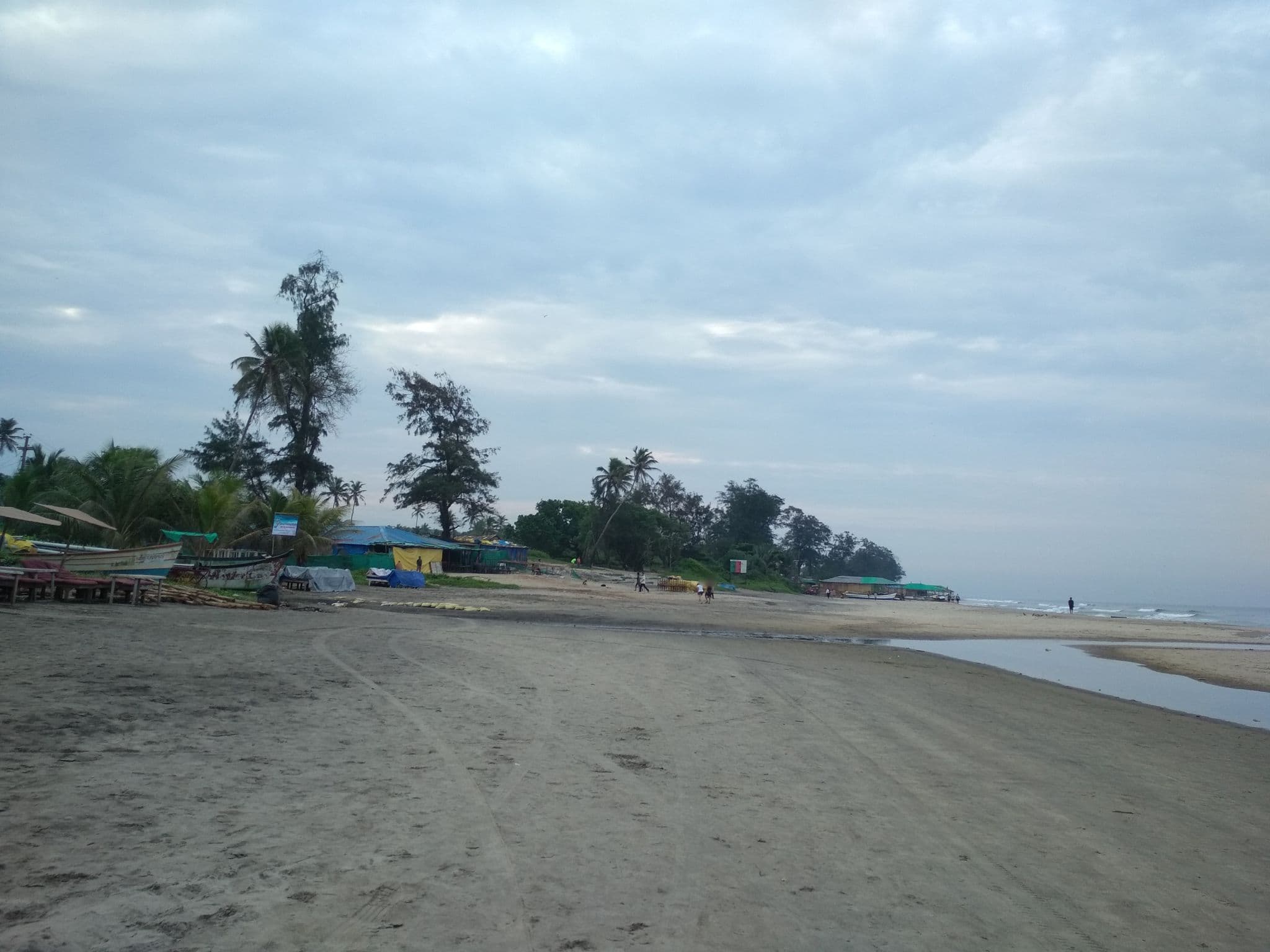 Street view near LAUGHING BUDDHA, Arambol — © prtksxna (CC BY-SA · Mapillary)