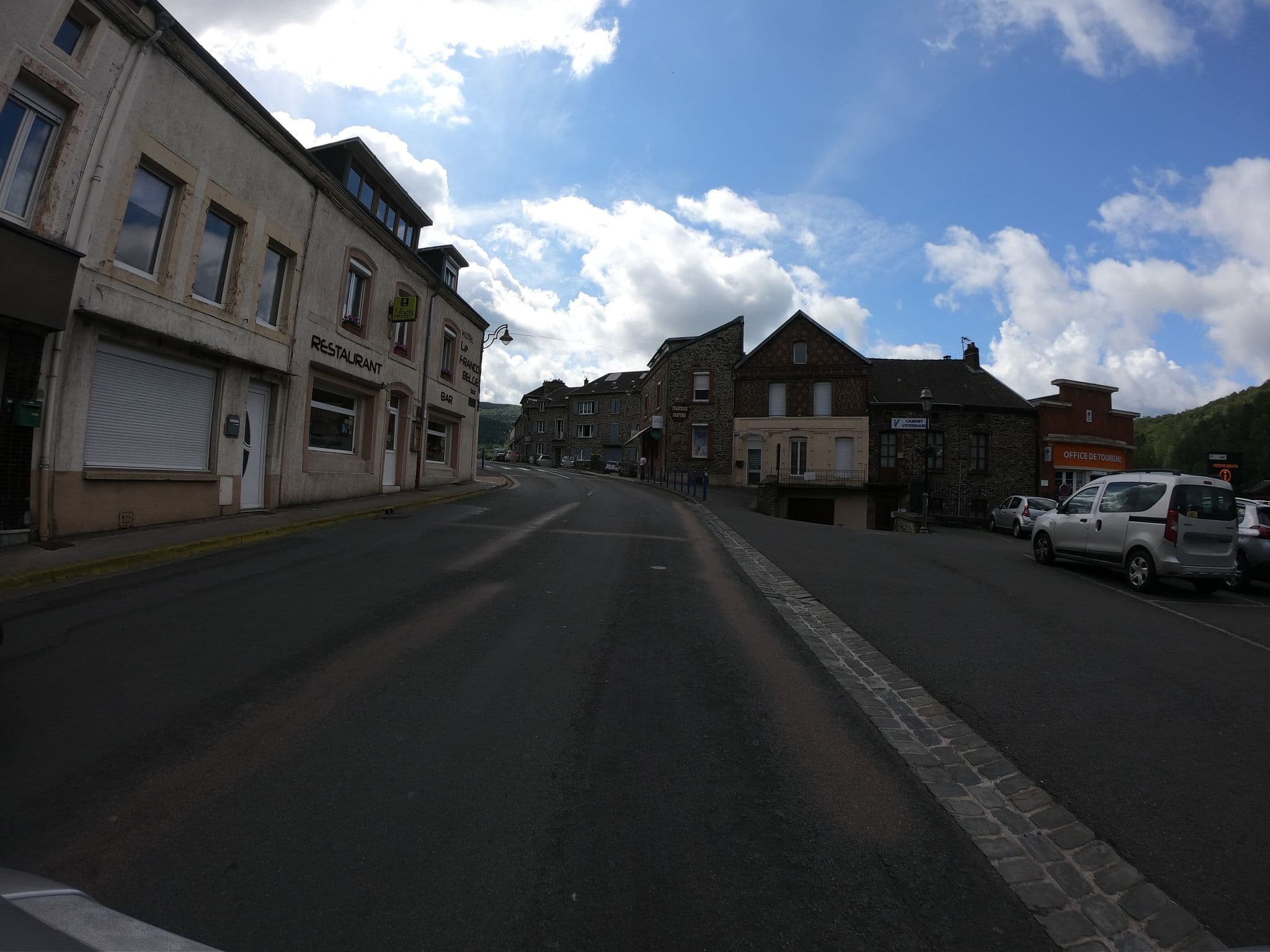 Street view near Le Franco-Belge, Monthermé — © joostjakob (CC BY-SA · Mapillary)