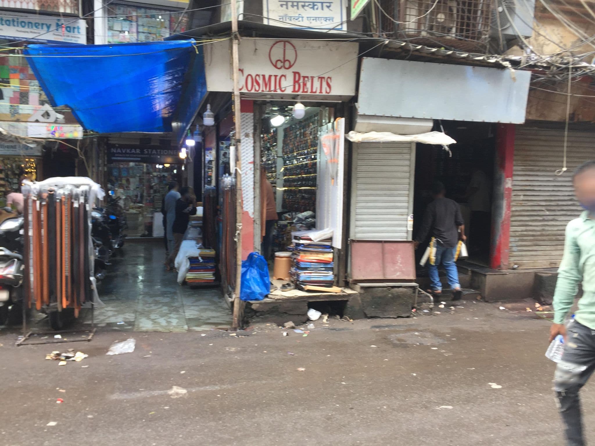 Street view near Plastic Cottage Industries, Kegaon — © a17archives (CC BY-SA · Mapillary)