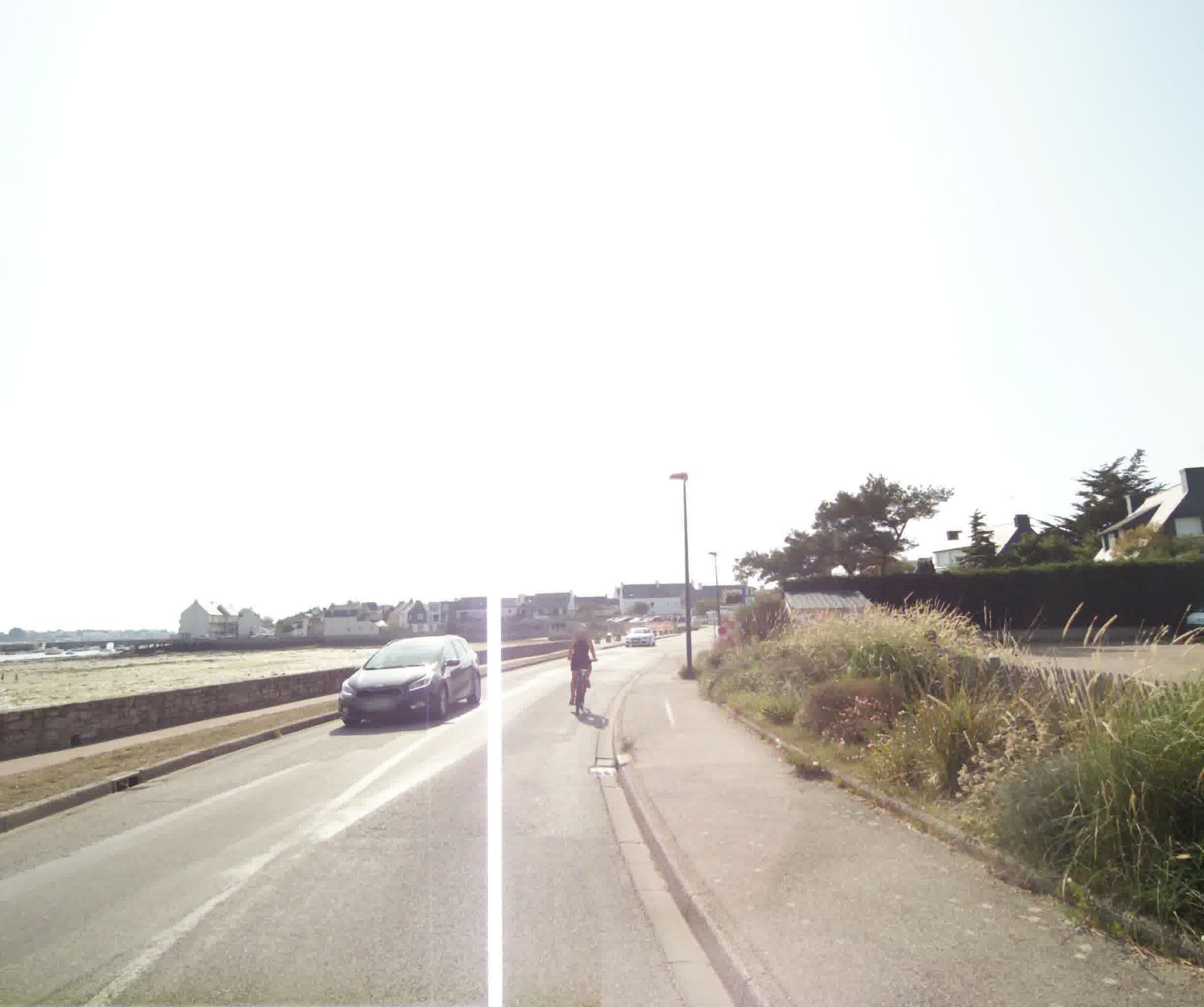 Street view near Aire de la Côte Rouge, Port-Louis — © sogefi (CC BY-SA · Mapillary)
