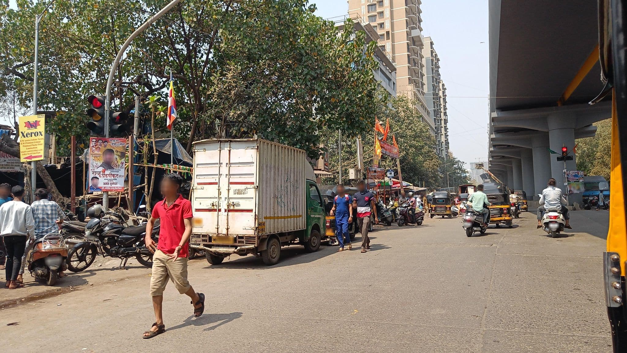 Street view near Hotel Sahil, Powai — © varunbhakhri (CC BY-SA · Mapillary)