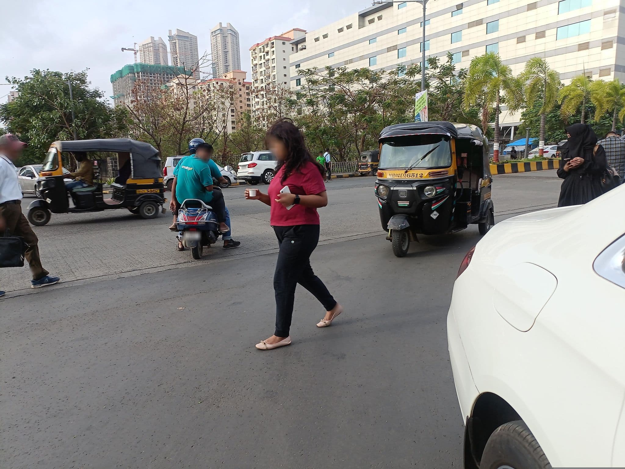 Street view near Domonica Beach Resort, Borivli — © riteshraj99 (CC BY-SA · Mapillary)