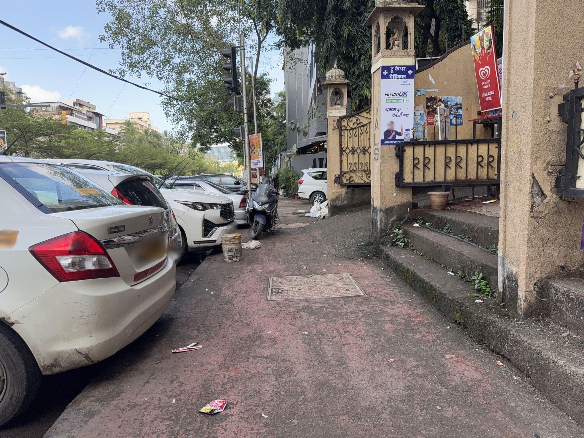 Street view near Jyoti Dwelling Business Hotel, Powai — © WP_At (CC BY-SA · Mapillary)
