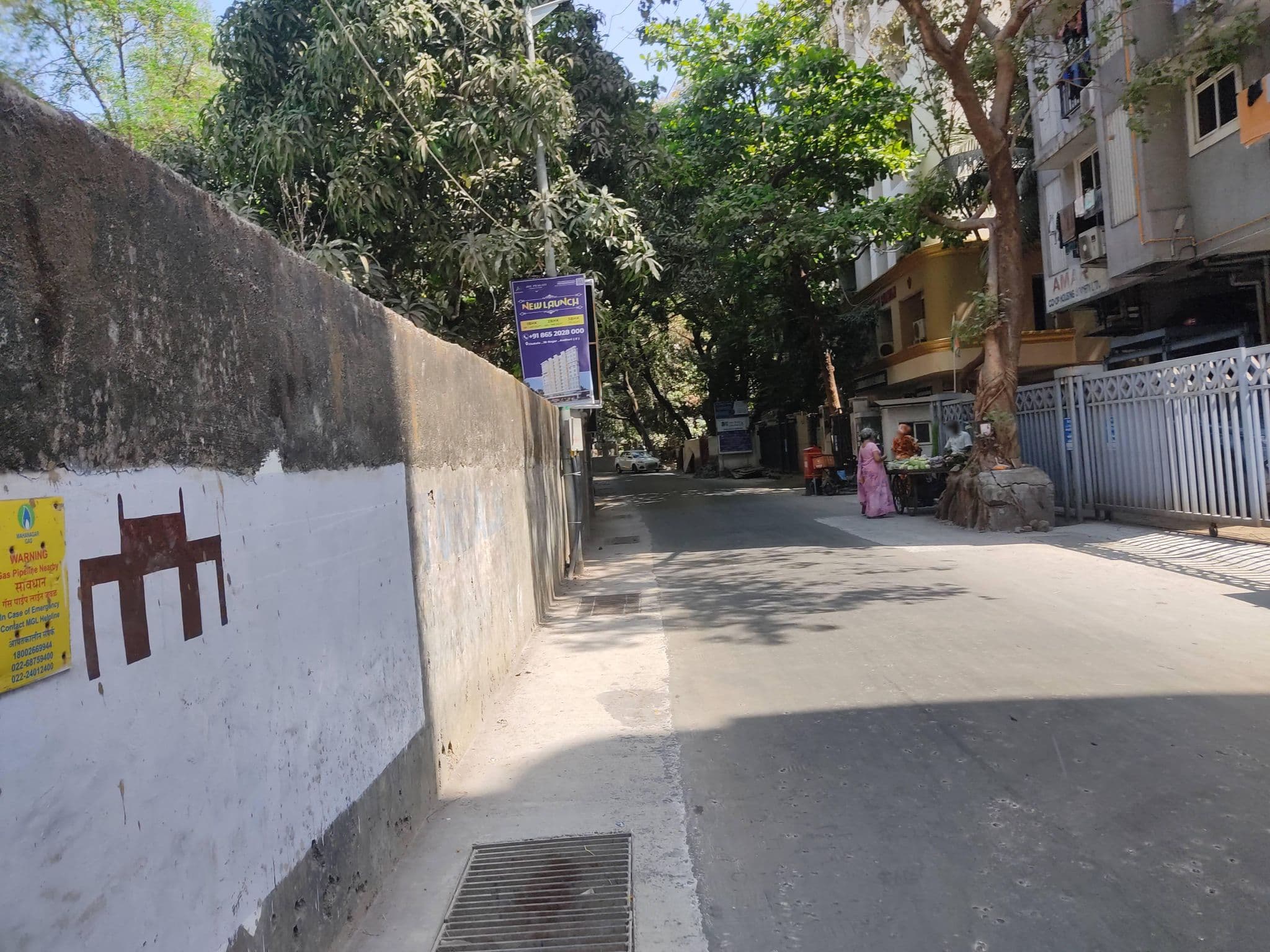 Street view near Platinum Accomodation Express Pvt. Ltd., Powai — © Kevano (CC BY-SA · Mapillary)