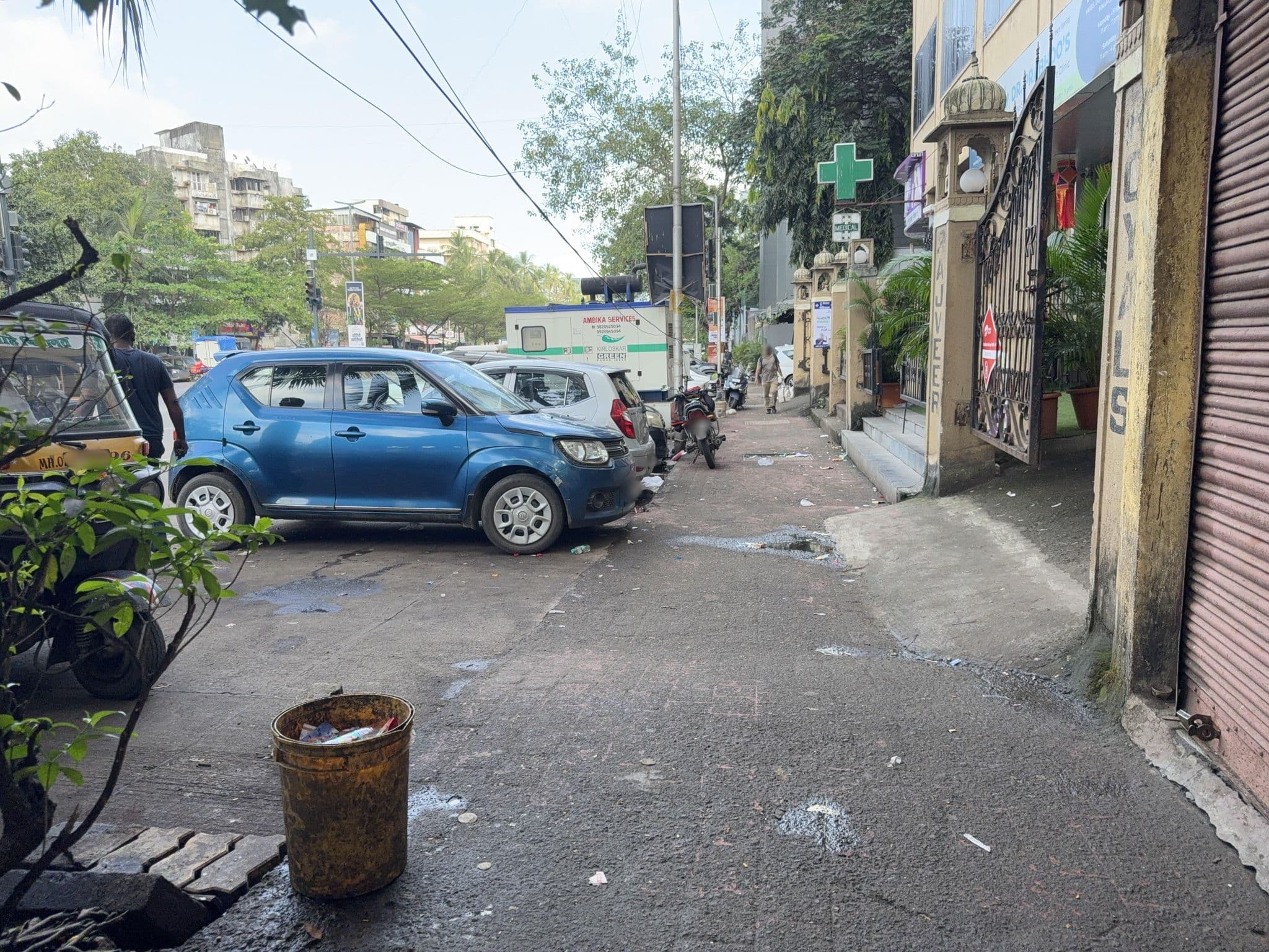 Street view near fabhotel pacific, Powai — © WP_At (CC BY-SA · Mapillary)