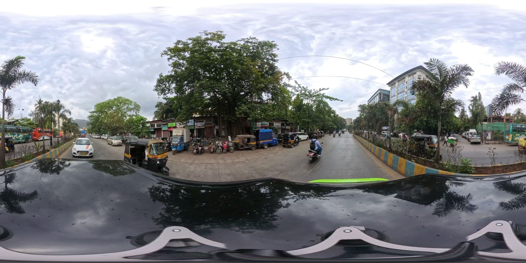 Street view near Ramaji Dry Farm, Thāne — © skysign (CC BY-SA · Mapillary)