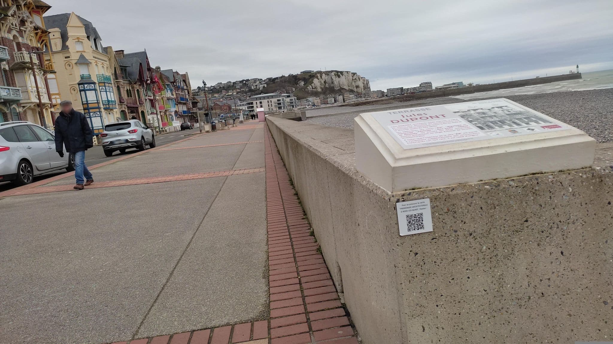 Street view near La Normande, Mers-les-Bains — © kritic (CC BY-SA · Mapillary)
