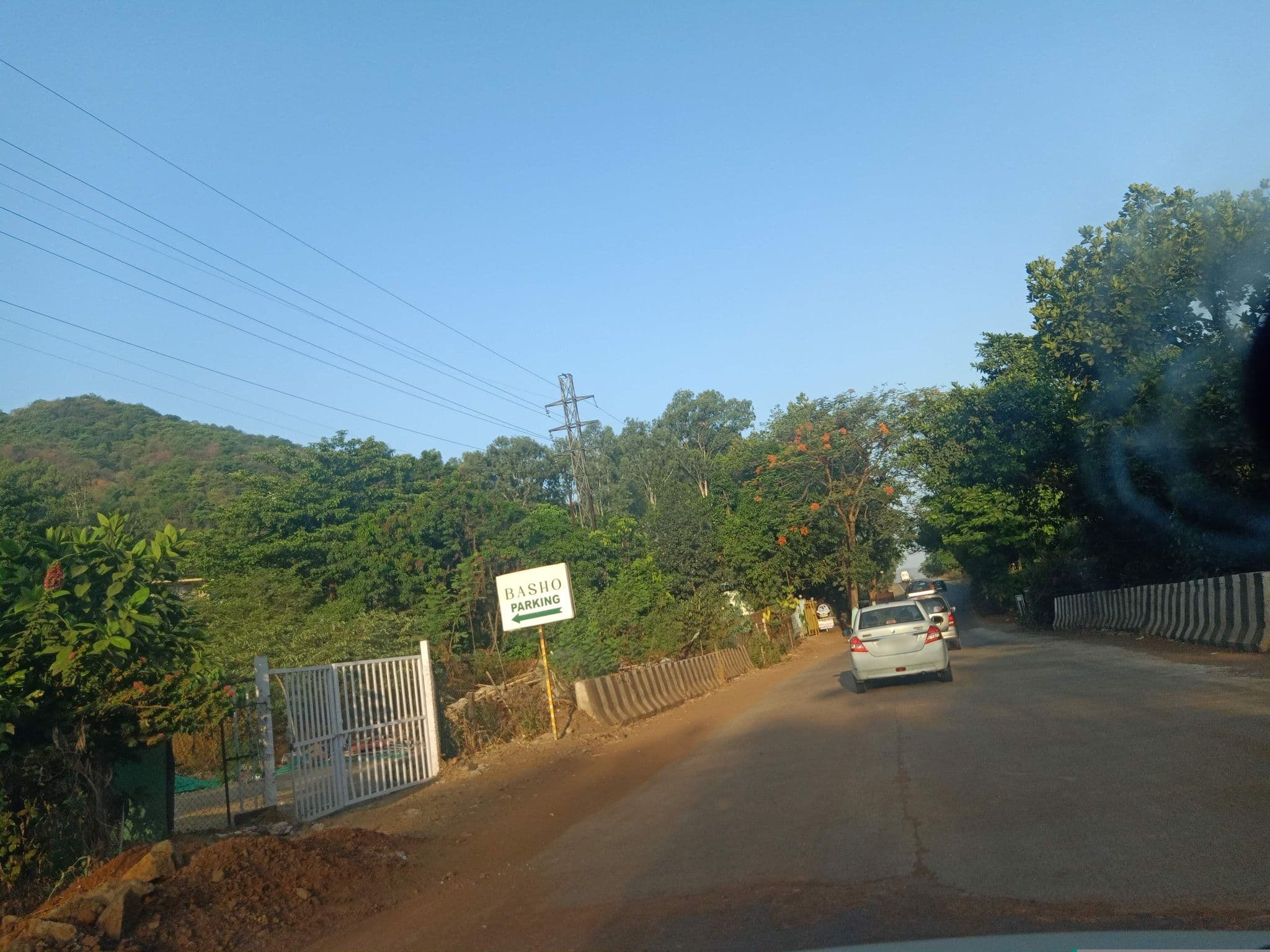 Street view near Basho Resorts, Pirangut — © nileshjagtap (CC BY-SA · Mapillary)