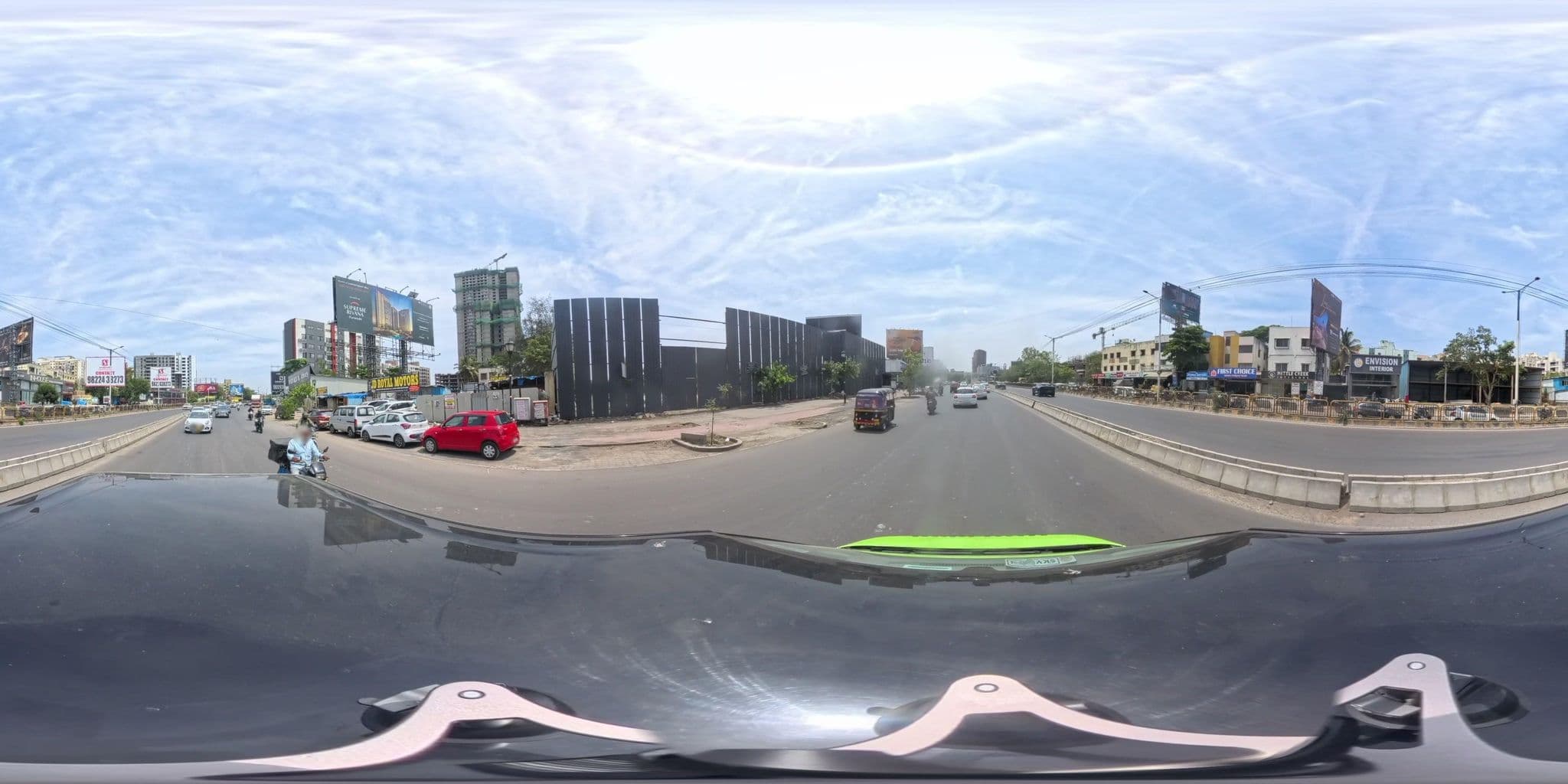 Street view near Hotel Marathwada, Hinjawadi — © skysign (CC BY-SA · Mapillary)