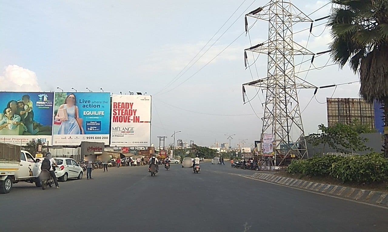 Street view near GMA Guest House Hinjewadi, Hinjawadi — © natarajakaveeti (CC BY-SA · Mapillary)
